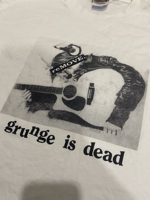 Vintage Vintage grunge is dead Kurt Cobain Size L | Grailed