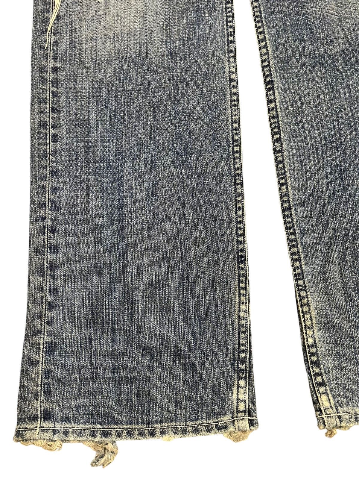 Levi's Vintage 90s Levis 503 Blue Wash Distress Style Baggy Jeans Size US 30 / EU 46 - 7 Thumbnail