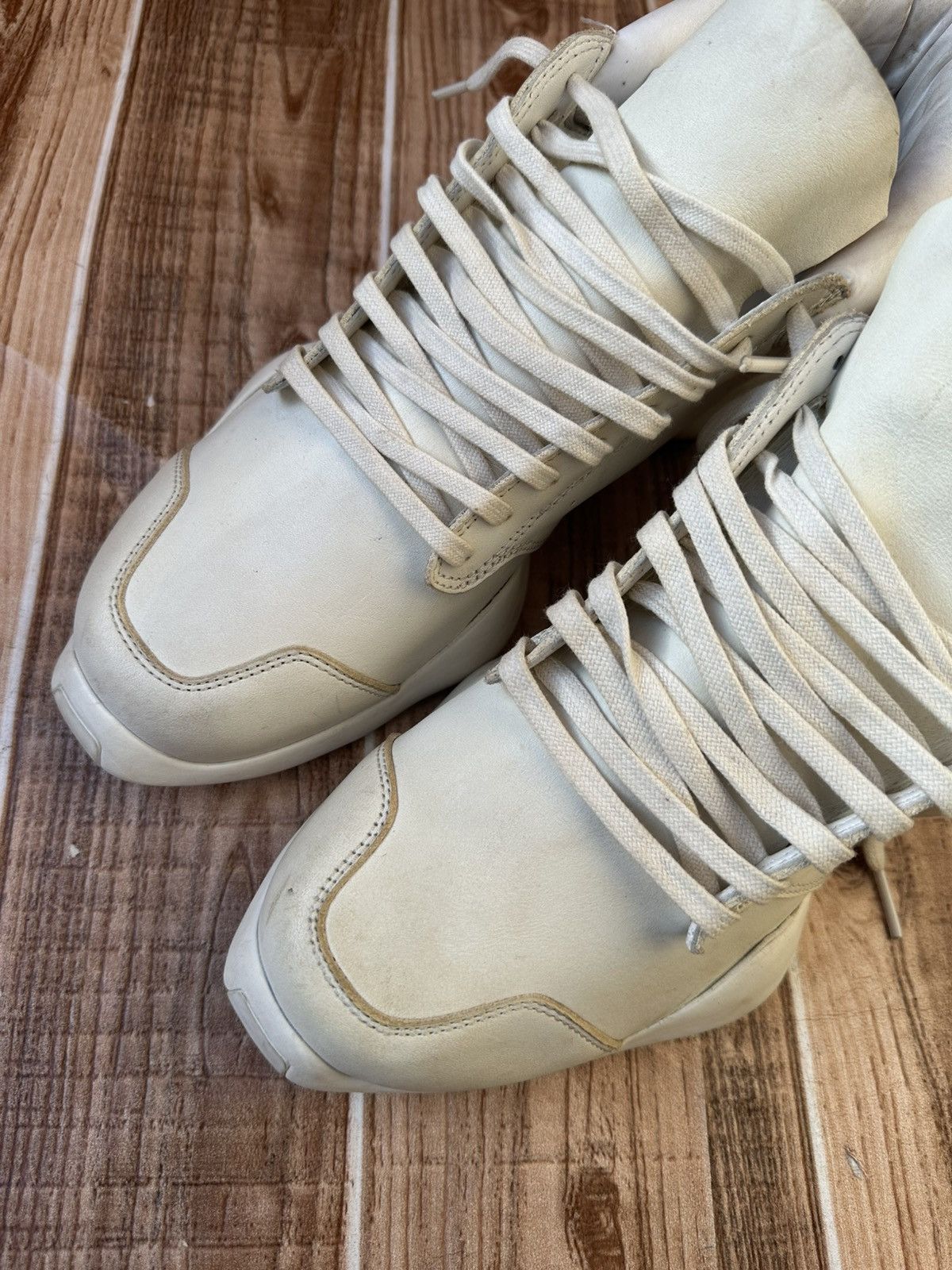 Rick Owens Drkshdw Adidas X Rick Owens Tech Runner Split Sole Size US 10.5 / EU 43-44 - 5 Thumbnail
