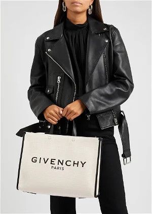 Givenchy o1srvl11e0724 Size: OS / G-Tote Medium Coated Canvas Bag Size ONE SIZE - 2 Thumbnail