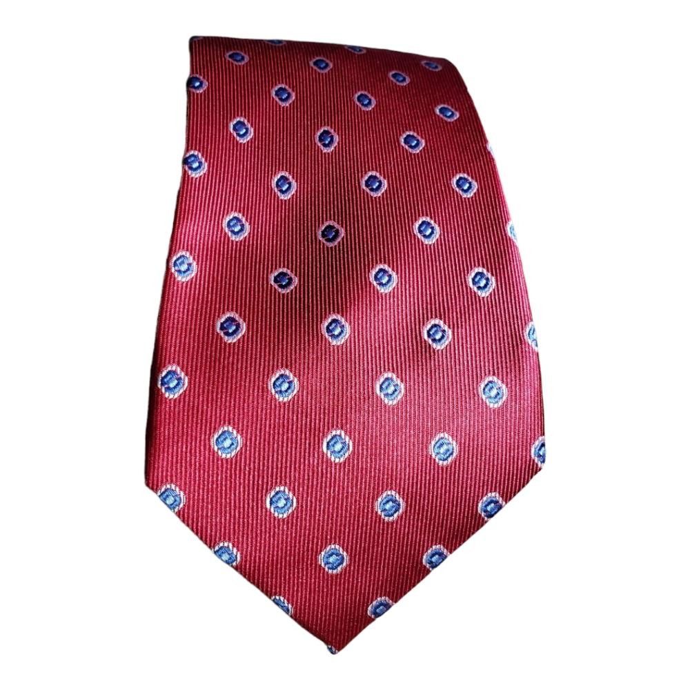 Burma Bibas T105 Vintage Burma Bibas Silk Tie 60" Size ONE SIZE - 1 Thumbnail