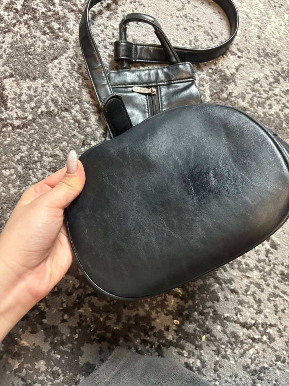 Guess × Vintage Vintage Y2K Guess Leather Opium Owens Style Slim Bag Size ONE SIZE - 6 Thumbnail