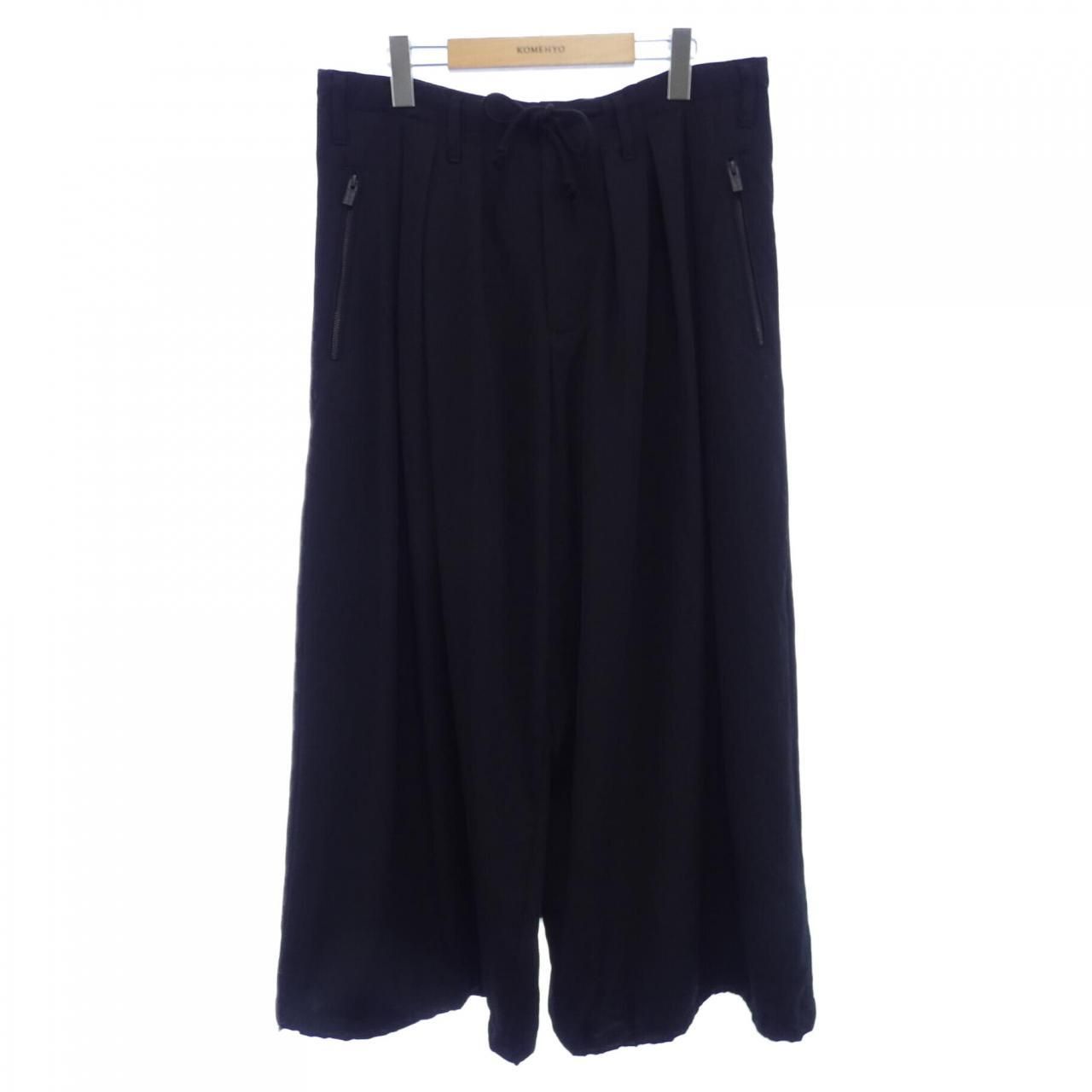 yohji yamamoto pour homme/Front: Zipper pants