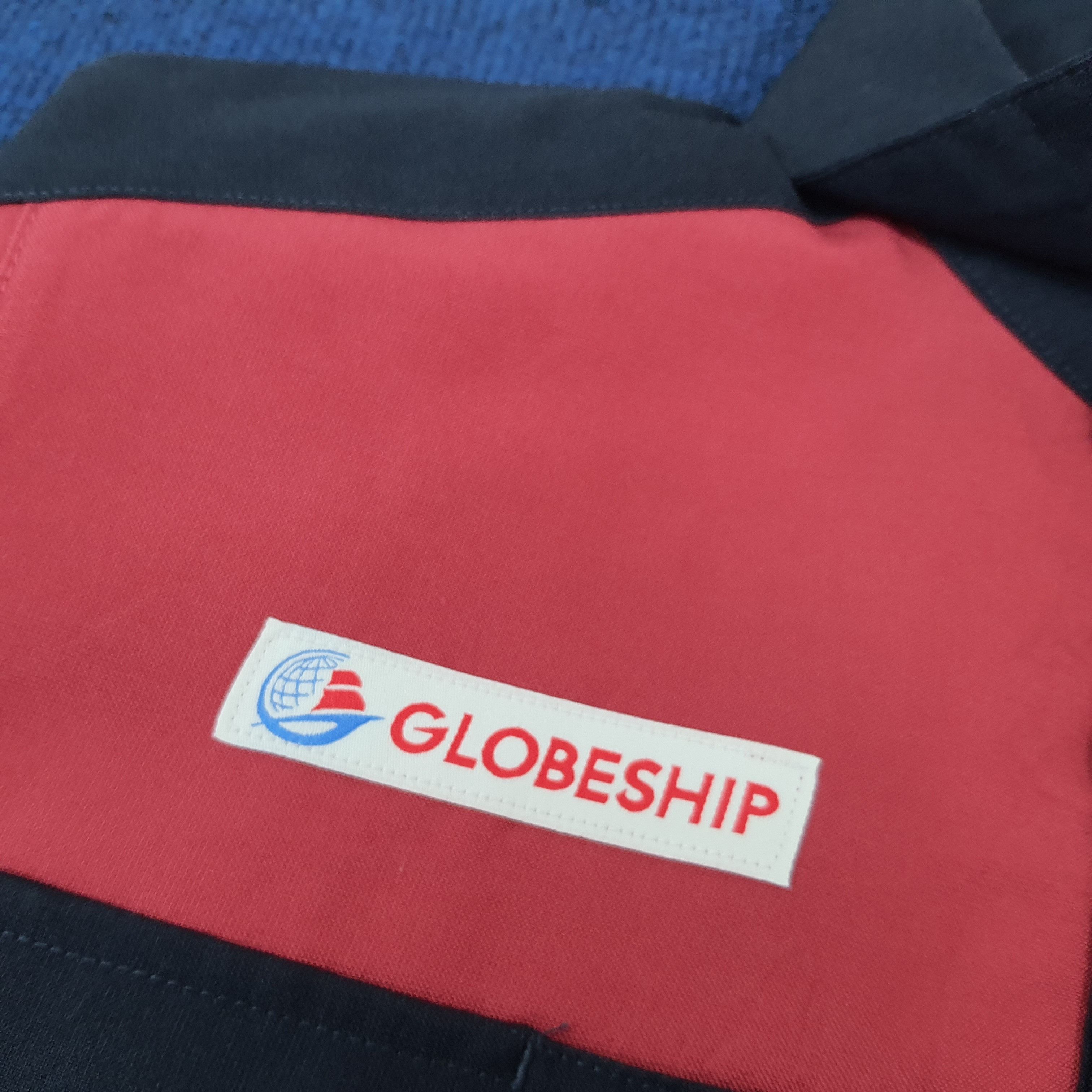 Japanese Brand × Vintage Vintage GLOBESHIP Japan Delivery Cargo Uniform Jacket Size US M / EU 48-50 / 2 - 2 Thumbnail