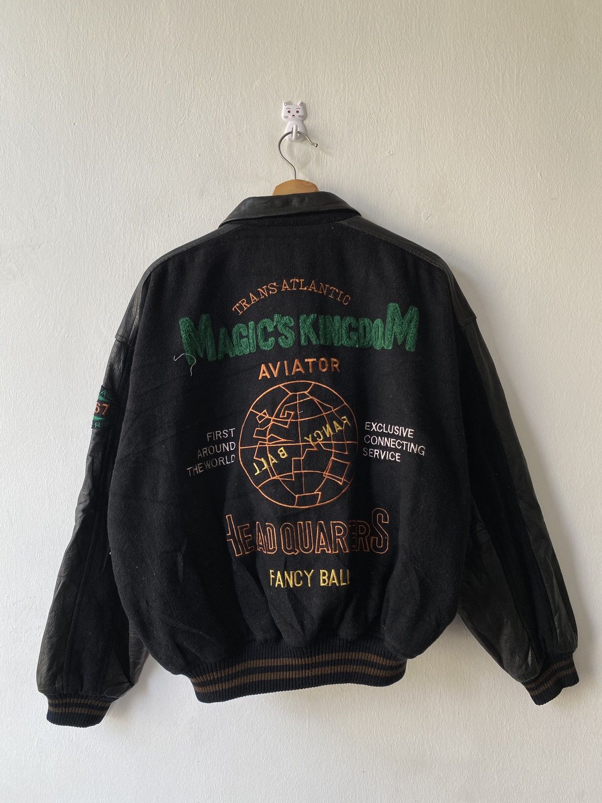 Vintage Vintage Fancy Ball Royal Air Aviators Varsity Jacket Size US L / EU 52-54 / 3 - 1 Thumbnail