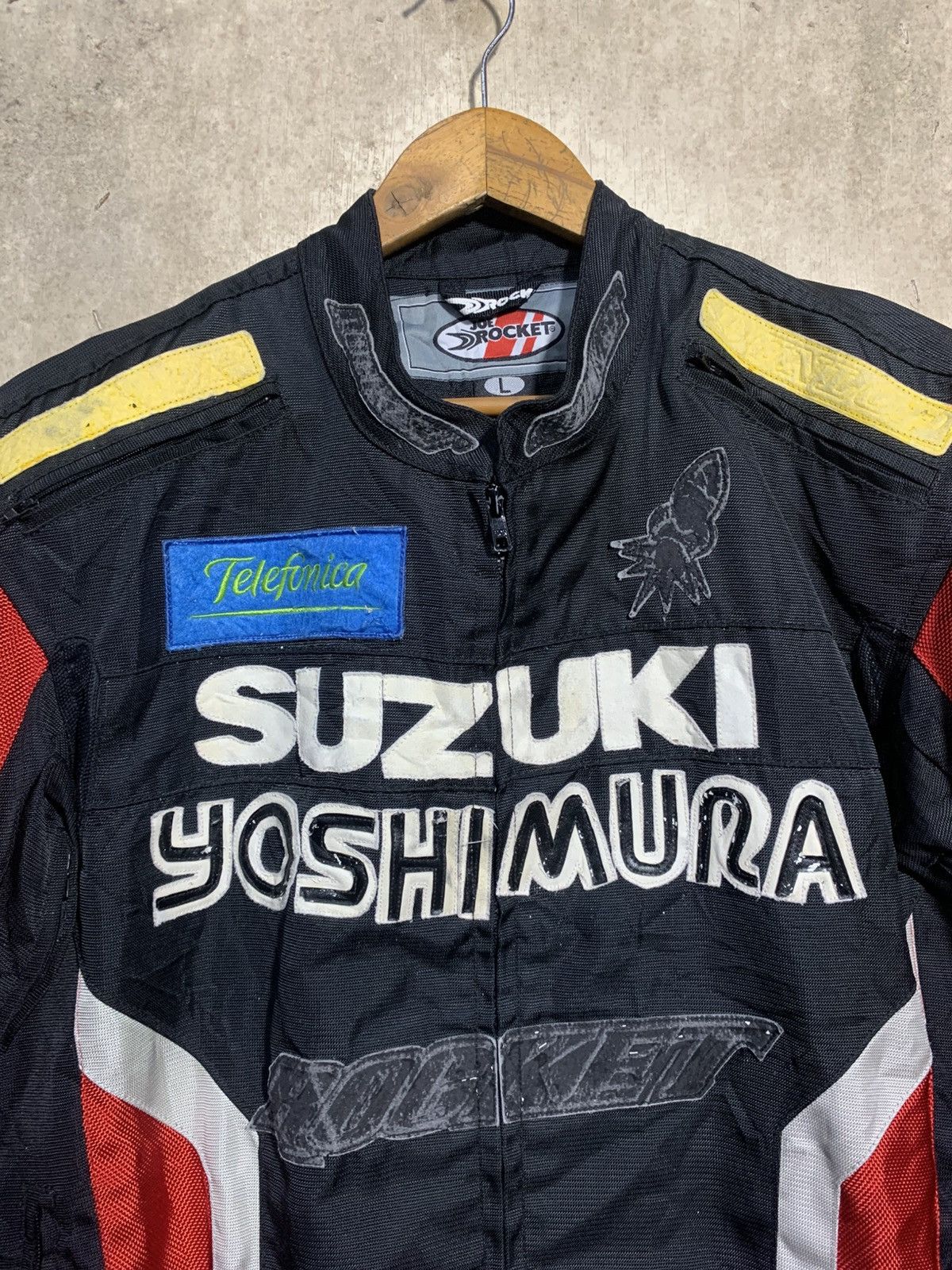 Joe Rocket 🔥VTG JOE ROCKET X SUZUKI YOSHIMURA RACING JACKET Size US L / EU 52-54 / 3 - 8 Thumbnail