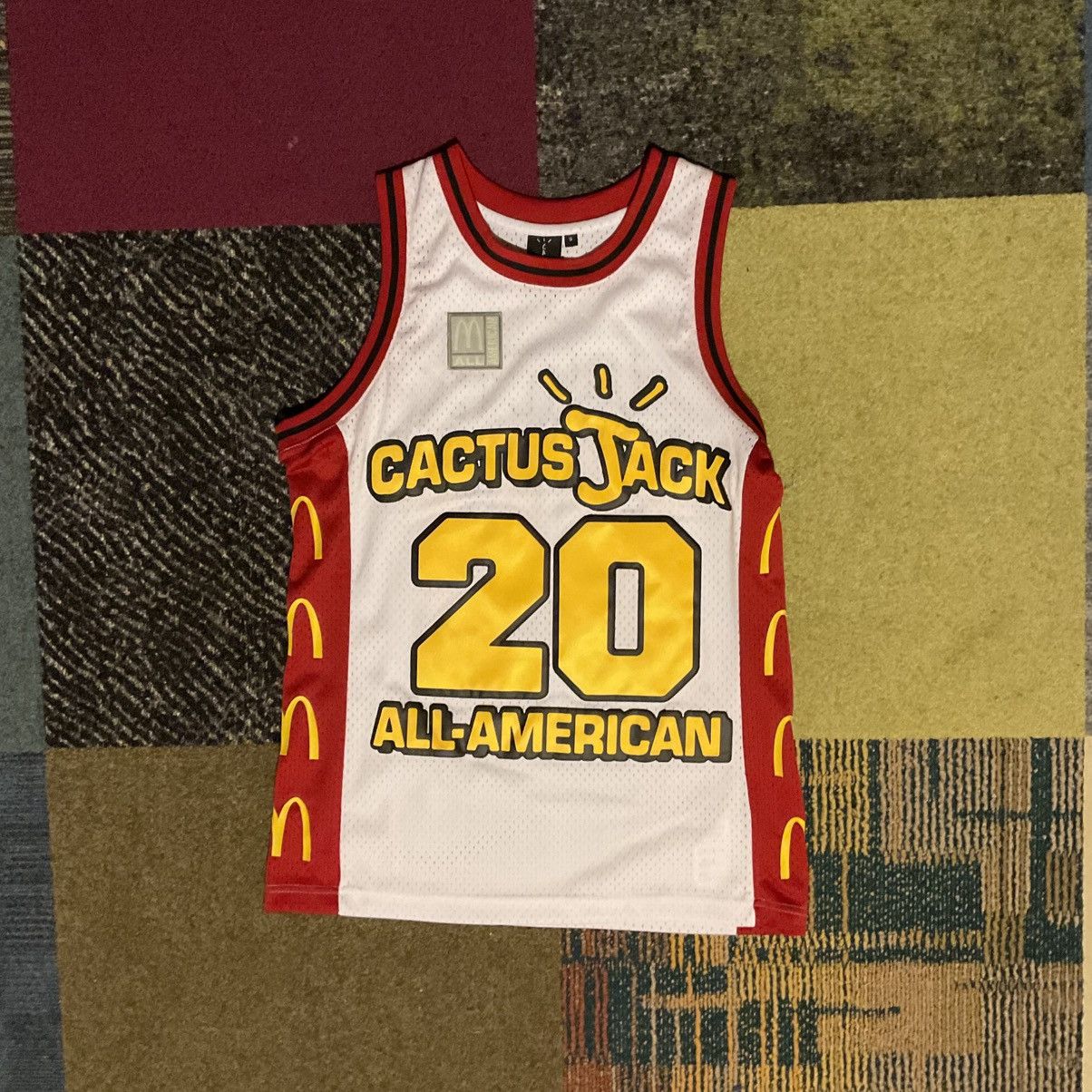 Travis Scott Cactus Jack x McDonald’s All-American Jersey | Size: S Size US S / EU 44-46 / 1 - 2 Thumbnail