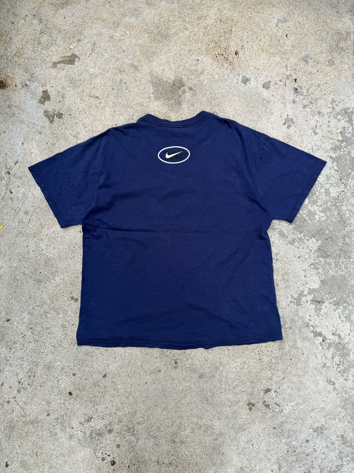 Nike Vintage Nike Big Swoosh 90's T-shirt Size US L / EU 52-54 / 3 - 2 Thumbnail
