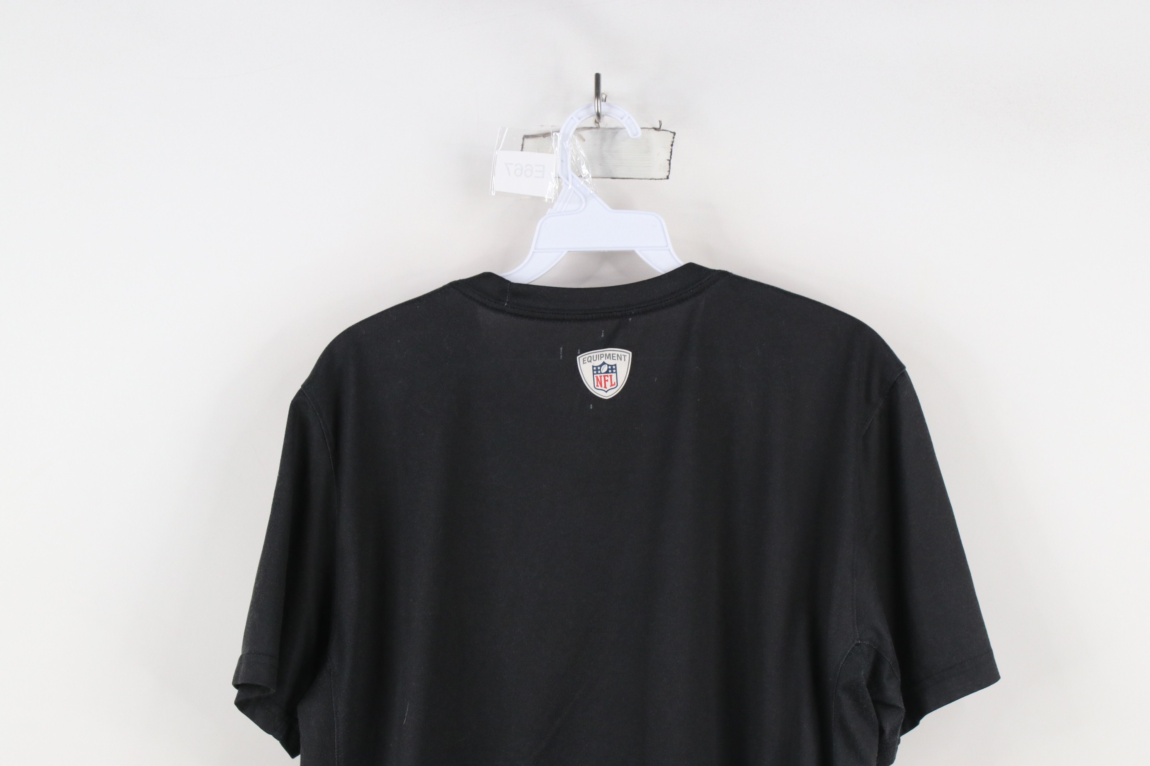 Nike × Vintage Nike NFL Training Lions Football Short Sleeve T-Shirt Size US M / EU 48-50 / 2 - 13 Thumbnail