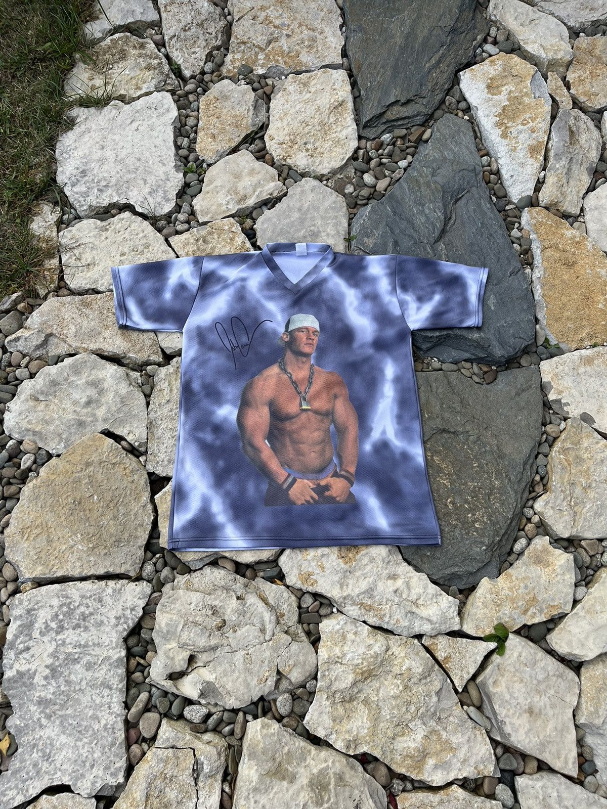 Vintage × WWE × WWF Vintage John Cena tshirt full print tee y2k jersey signature Size US M / EU 48-50 / 2 - 1 Thumbnail