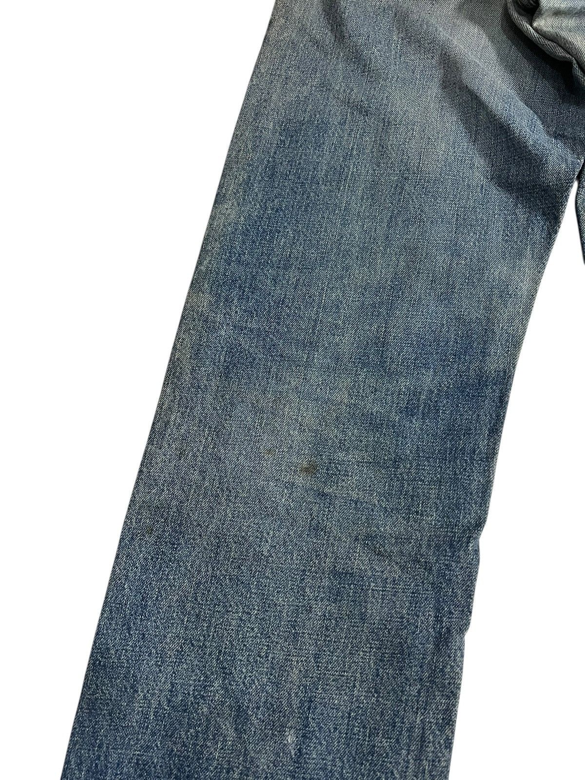 Levi's Vintage Levis 502 Big E Rusty Distress Selvedge Jean Size US 30 / EU 46 - 14 Thumbnail