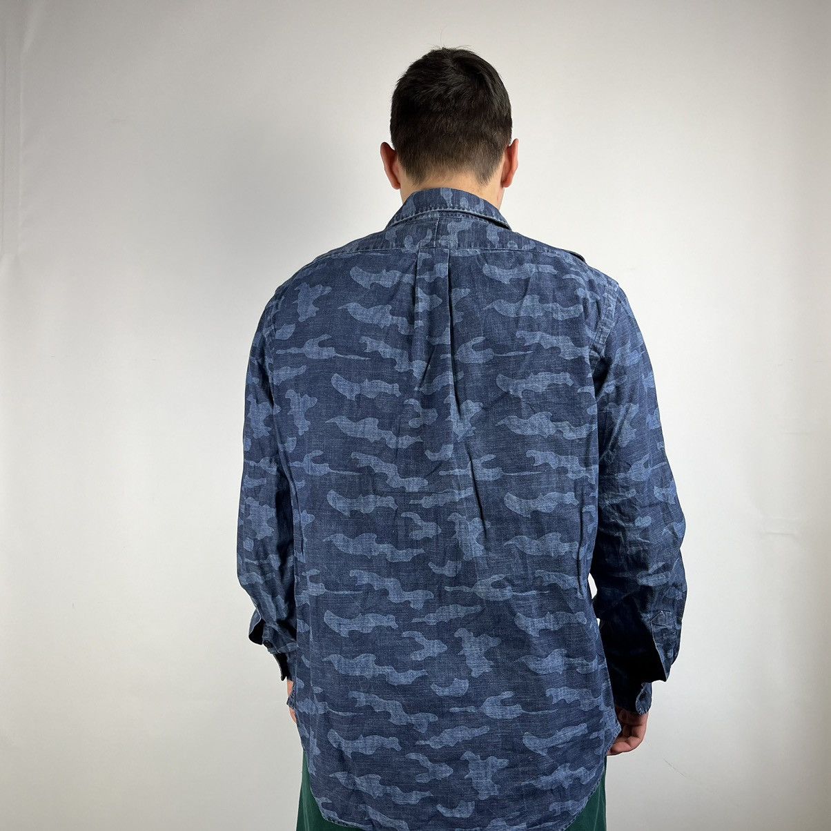 Polo Ralph Lauren Polo Ralph Lauren shirt military army size Large Size US L / EU 52-54 / 3 - 2 Thumbnail
