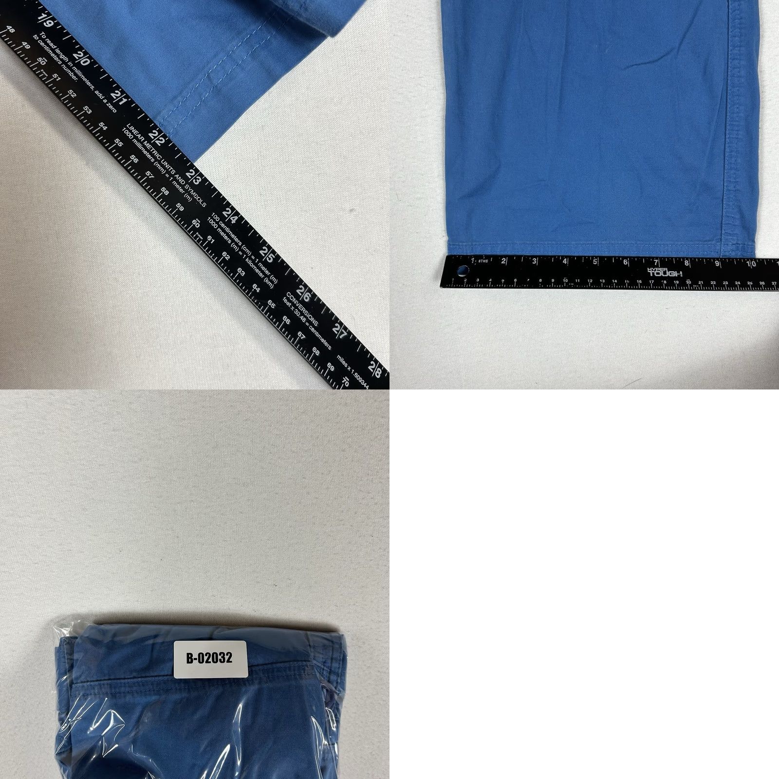 Lee Lee Capri Pants Women's 12 Blue Belted Size 34" / US 12 / IT 48 - 9 Thumbnail