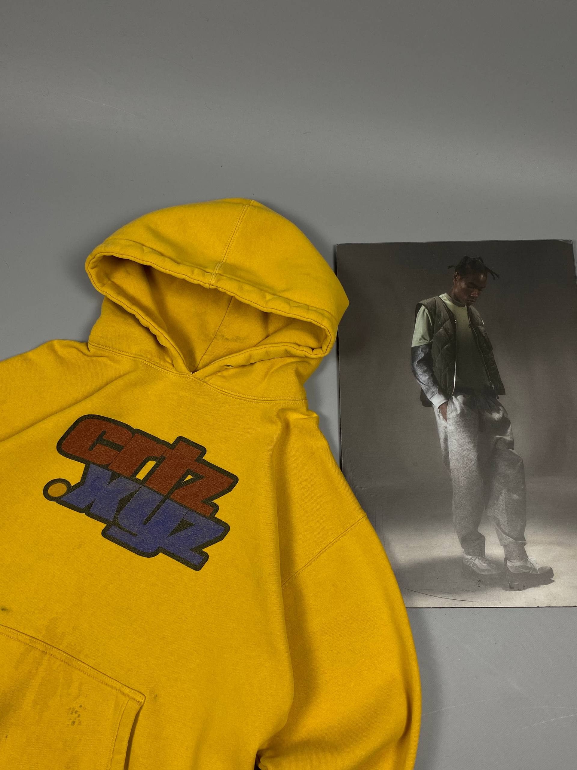 Corteiz Corteiz RTW Rules The World Hoodie Yellow Distressed Skate Size US M / EU 48-50 / 2 - 1 Thumbnail