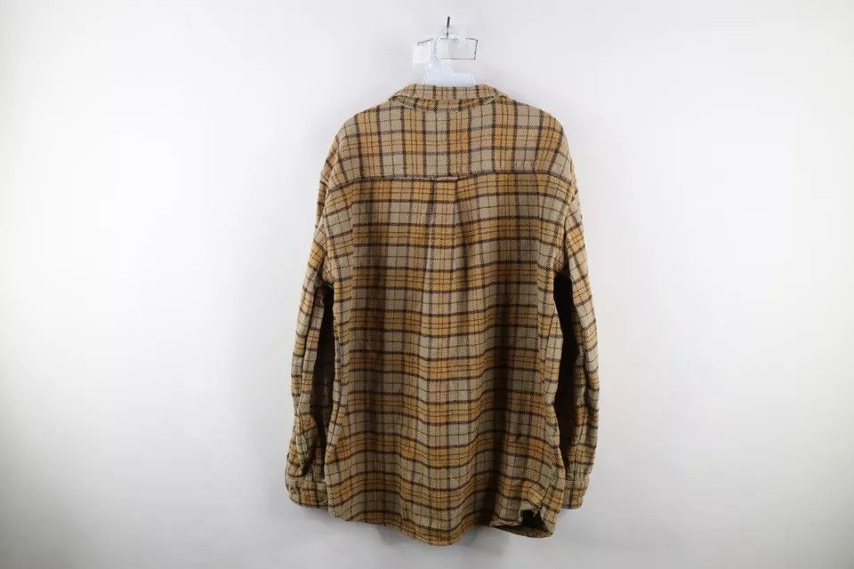 Vintage Vintage 90s Streetwear Heavyweight Flannel Button Shirt Size US XL / EU 56 / 4 - 9 Thumbnail
