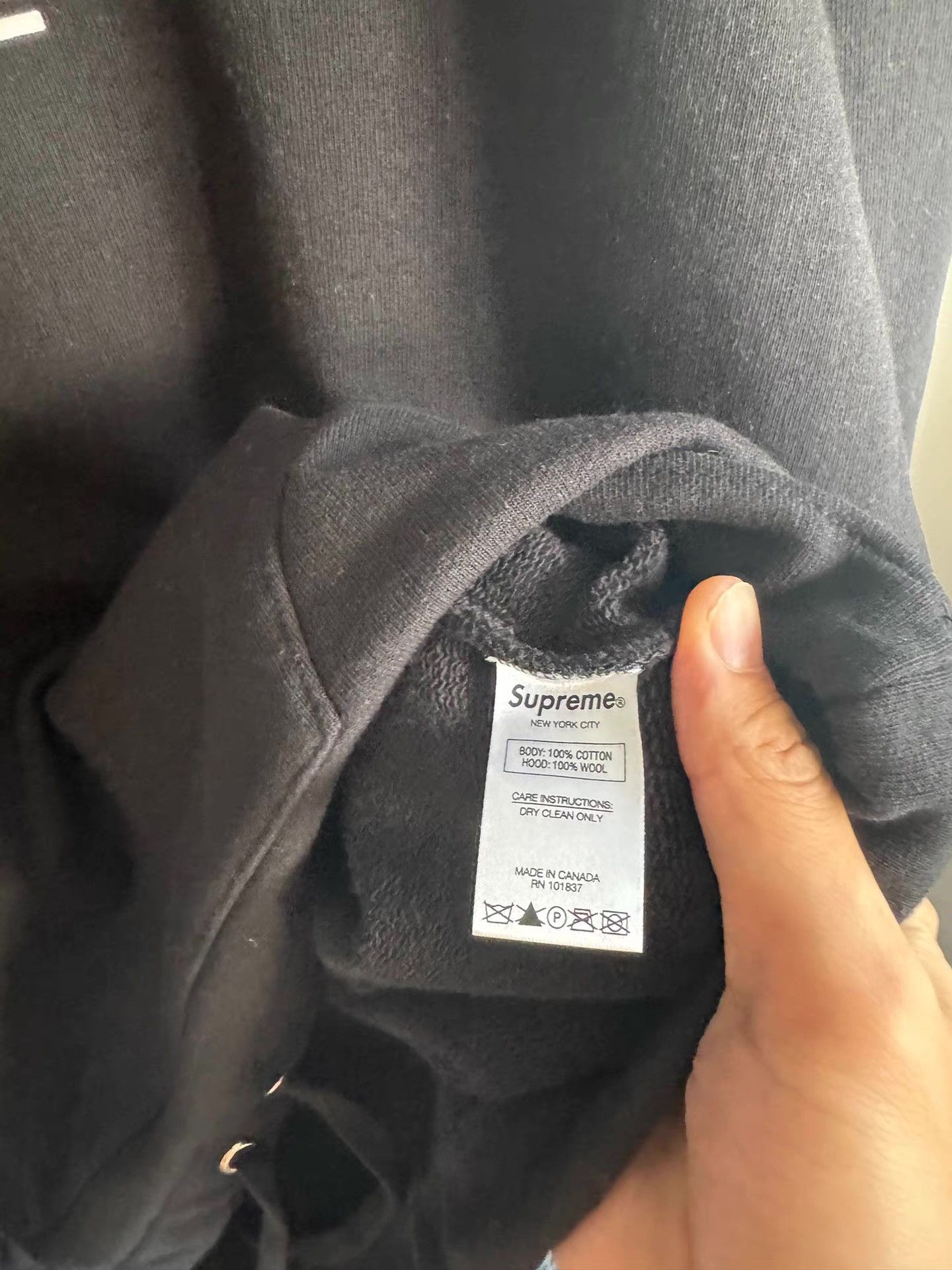 Supreme Supreme x CDG Comme des Garçons Shirt patchwork hoodie Q17 Size US M / EU 48-50 / 2 - 4 Thumbnail