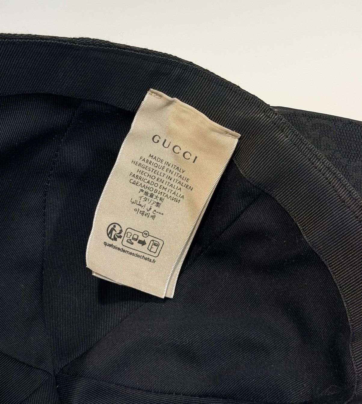 Gucci GUCCI GG Monogram Web Baseball Cap Demna Nettspend Tom Ford Size ONE SIZE - 13 Thumbnail