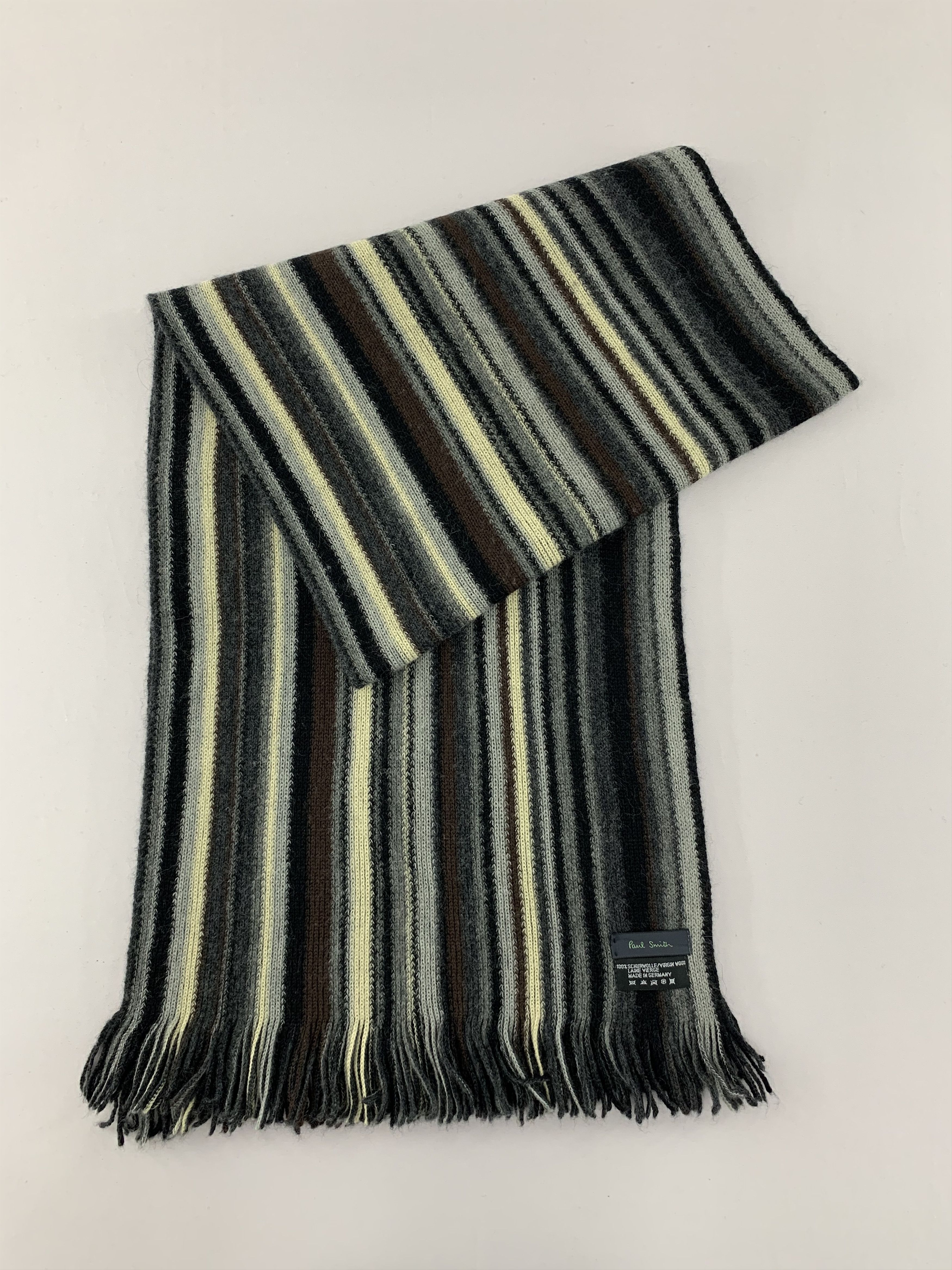 Paul Smith Paul Smith Scarf Wool Muffler Neck Wrap BL5115 Size ONE SIZE - 2 Thumbnail