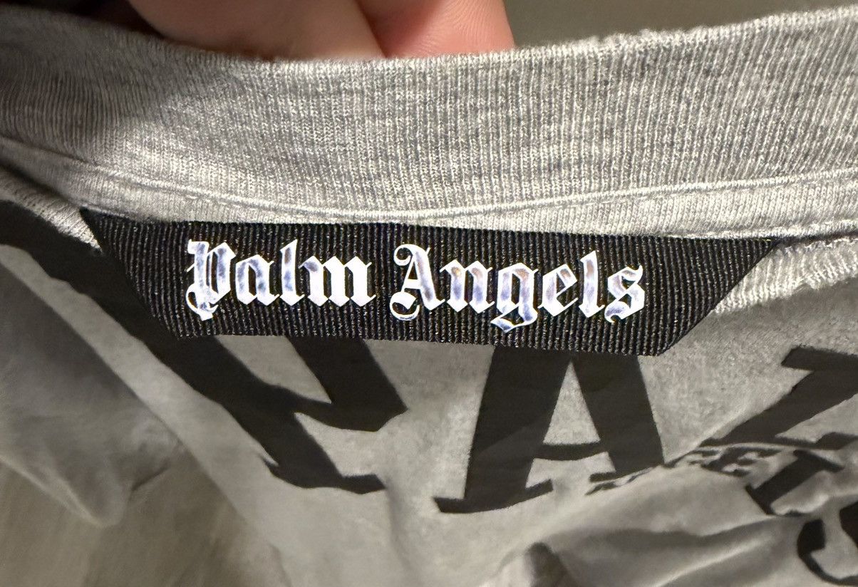 Palm Angels Palm Angels Grey tee size Large Size US L / EU 52-54 / 3 - 2 Thumbnail