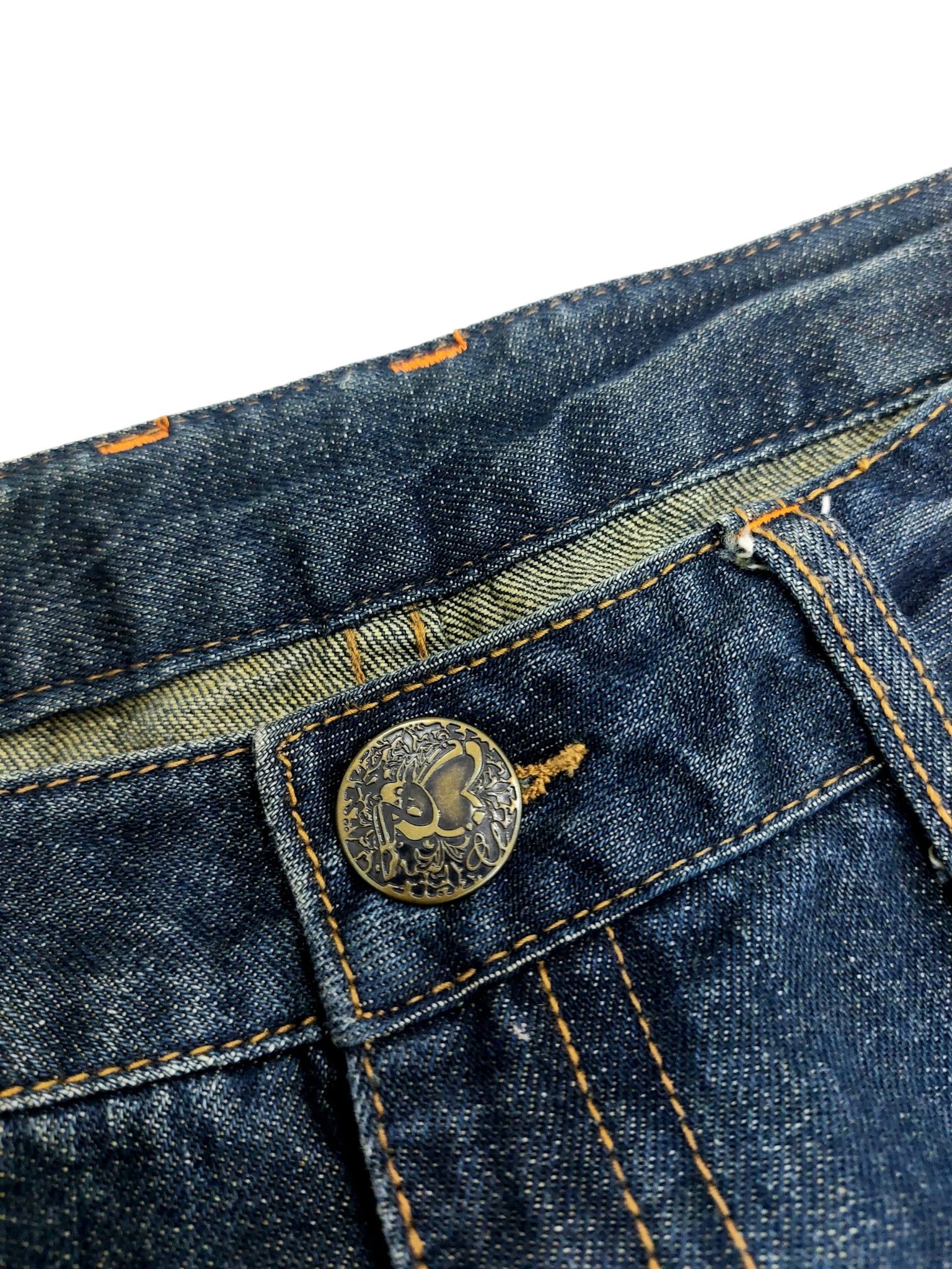 Vintage Vintage Classical Elf 90s Clawsmark Rare Design Jeans Size US 31 - 10 Thumbnail