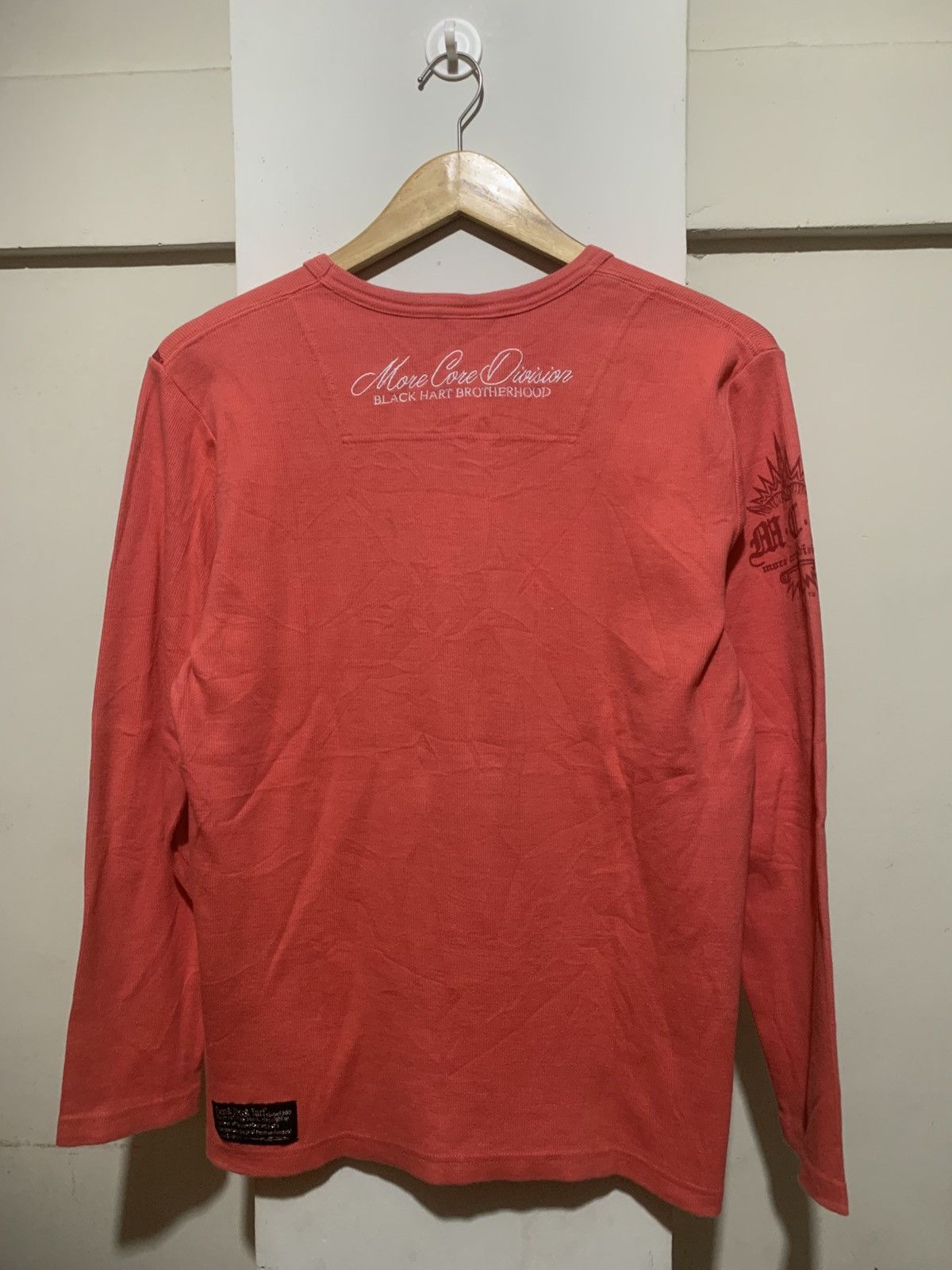 Hysteric Glamour × Undercover MCD Punk Rock Surf Black Hart Brotherhood longsleeve Size US L / EU 52-54 / 3 - 18 Thumbnail