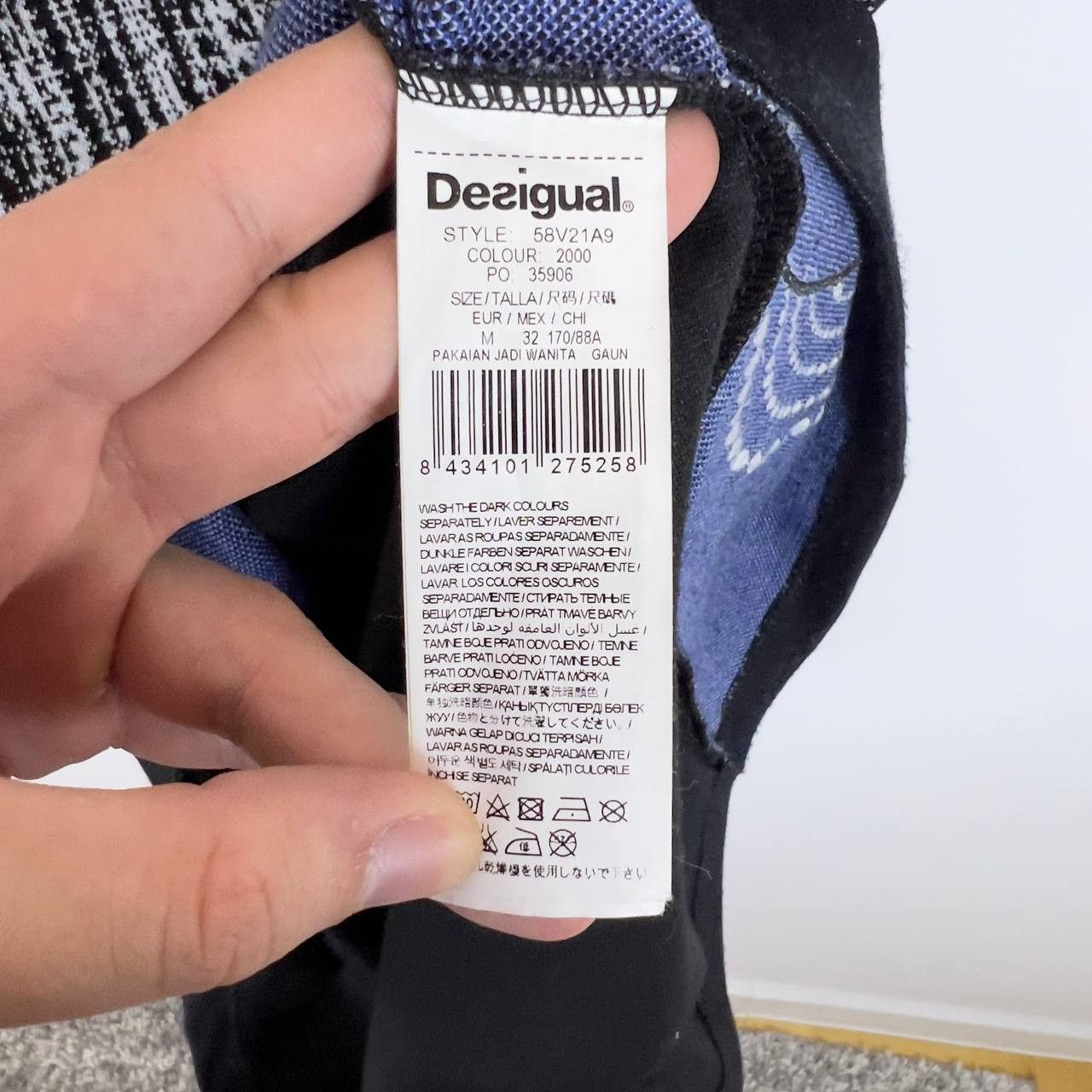Desigual Desigual Dress Women’s Size M Short Sleeve Size M / US 6-8 / IT 42-44 - 8 Thumbnail