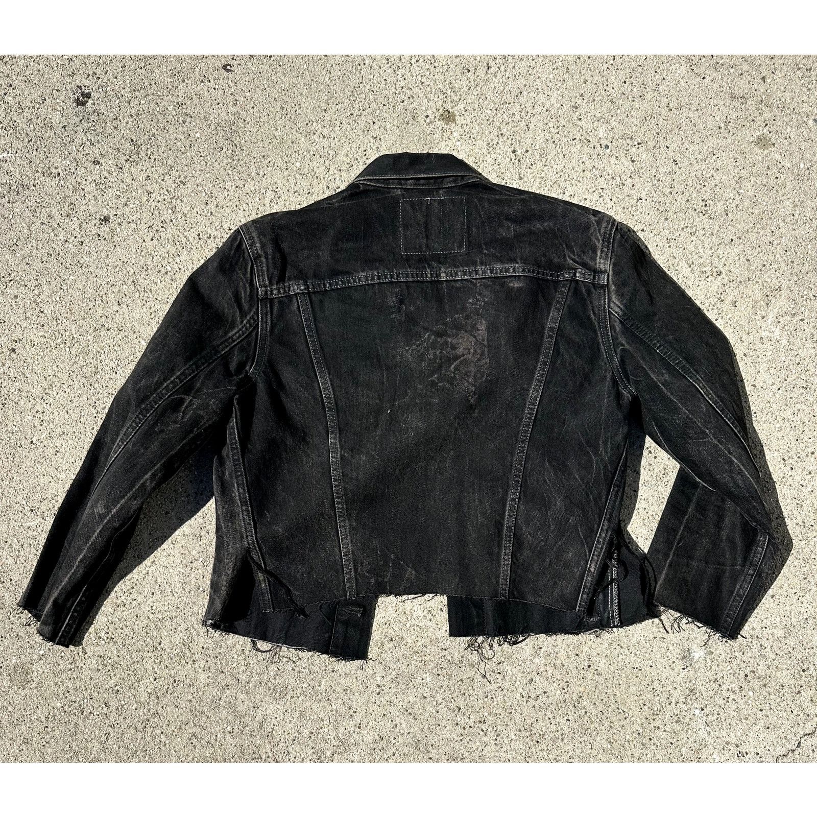 Levi's Vintage Distressed Levis Denim Jacket Size US S / EU 44-46 / 1 - 2 Thumbnail