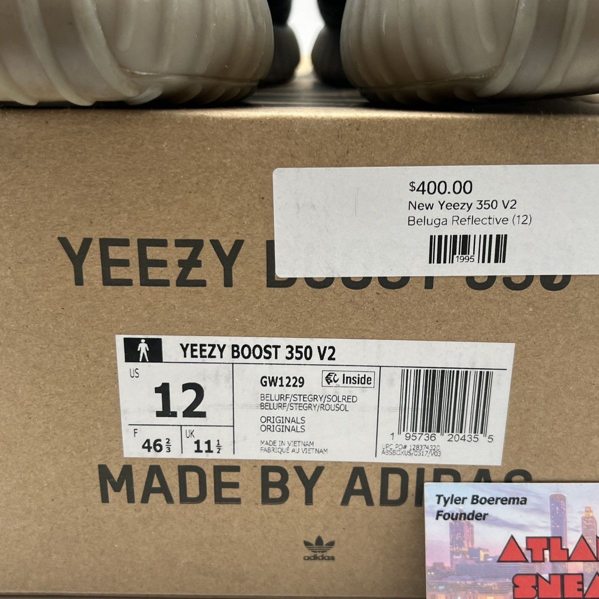 Adidas Yeezy boost 350 beluga reflective Size US 12 / EU 45 - 6 Thumbnail