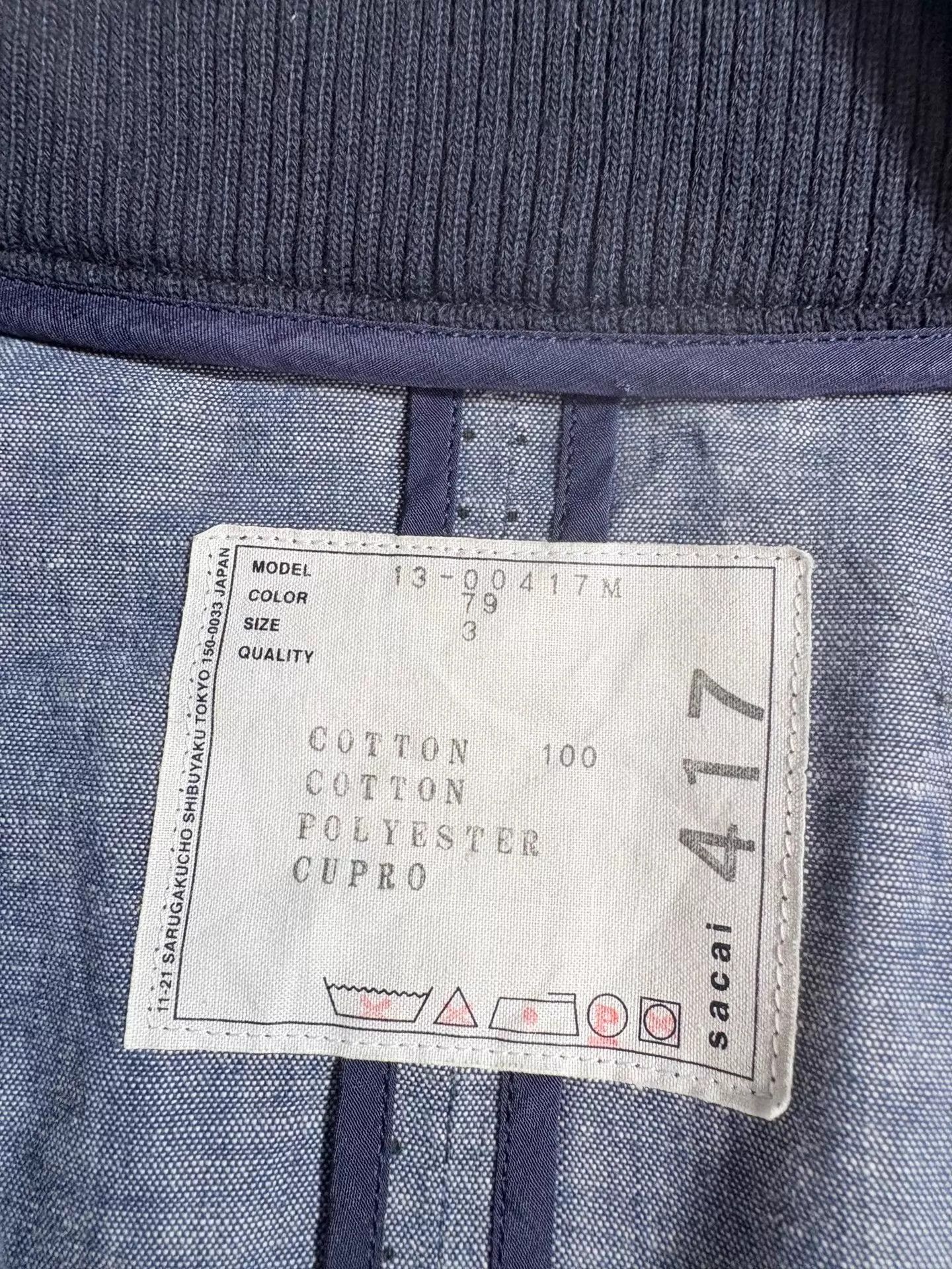 Sacai SACAI Patchwork Jacket Edison Chen Worn 95 New Size 3 Size US L / EU 52-54 / 3 - 5 Thumbnail