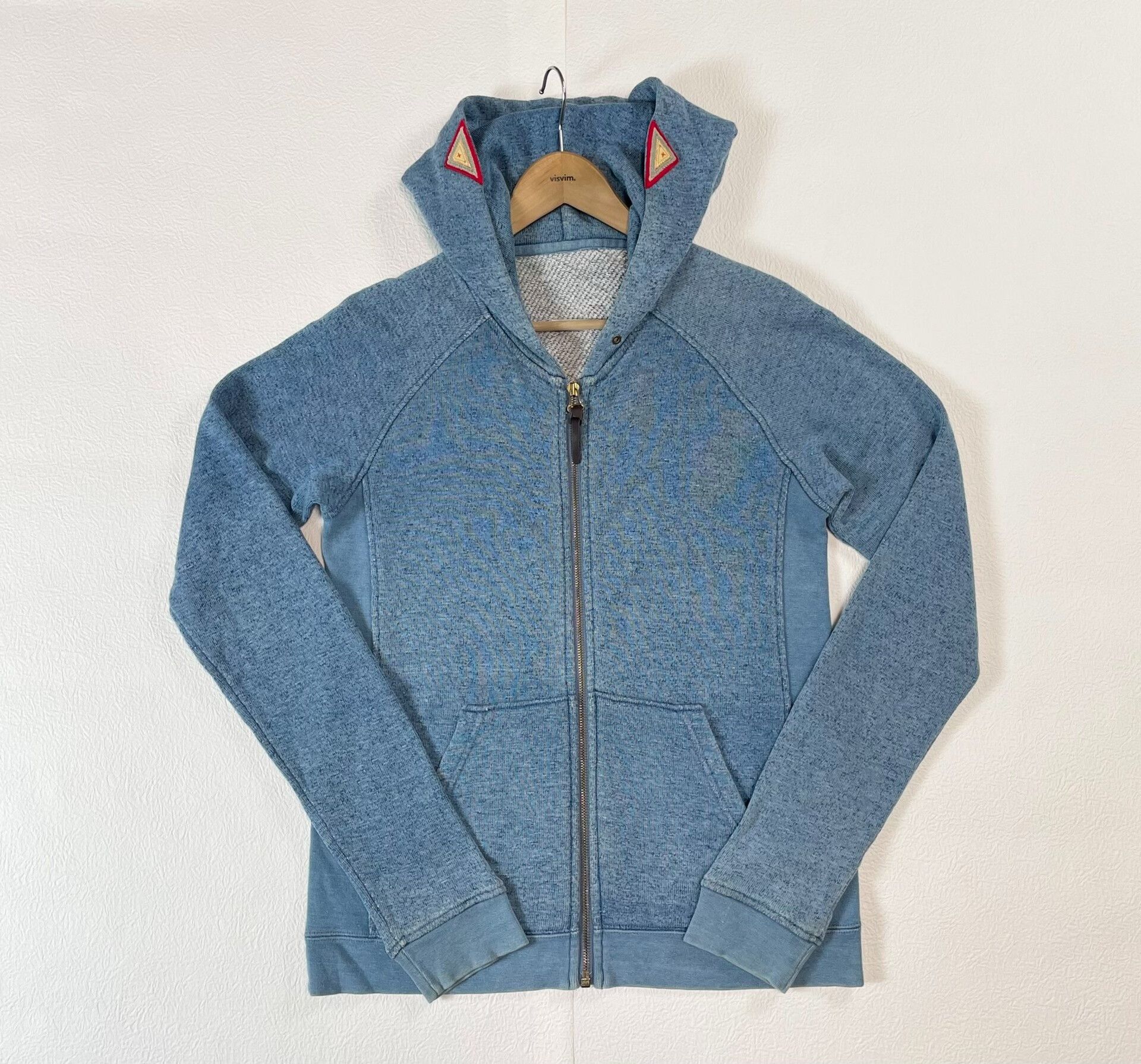Visvim visvim indigo zip-up hoodie for men Size US M / EU 48-50 / 2 - 1 Thumbnail