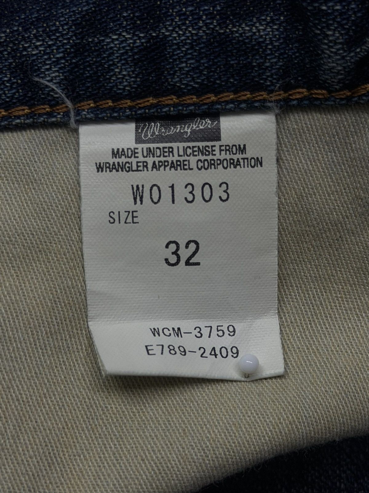 Wrangler Vintage Wrangler Authentic Western Jeans Japan Market | W33 Size US 33 - 11 Thumbnail