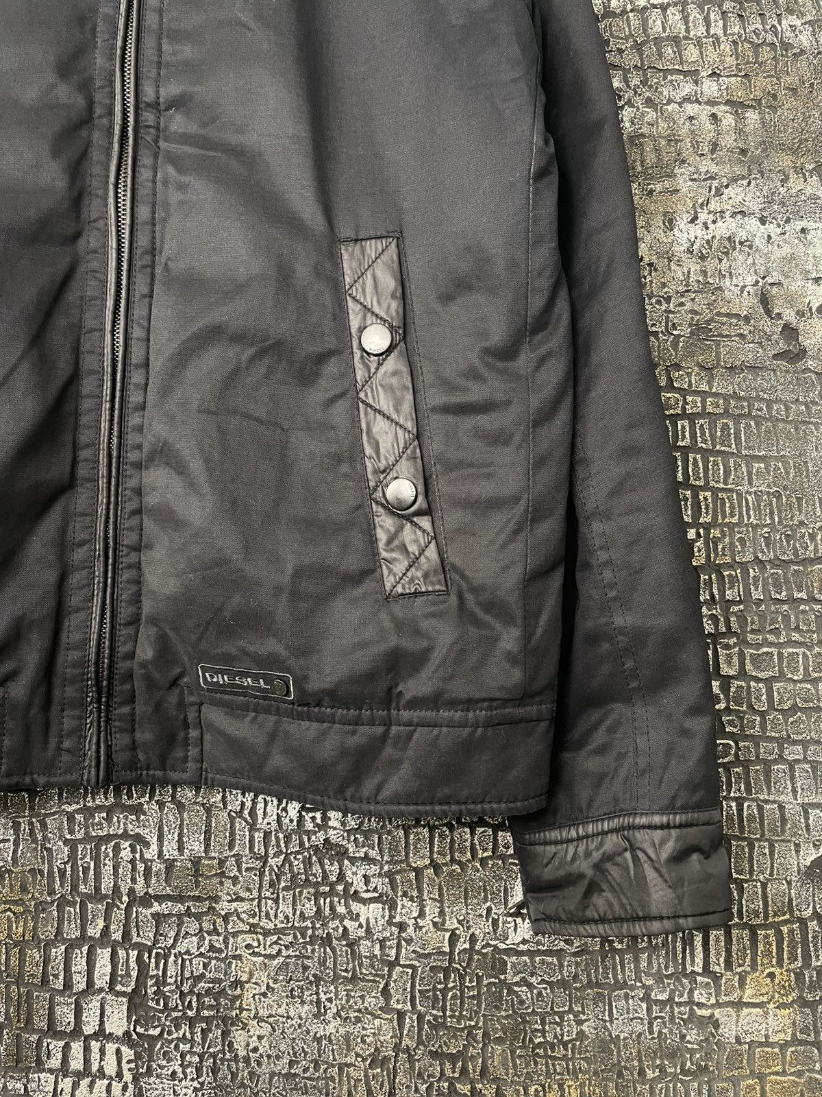 Diesel Diesel Biker Jacket Vintage Black Size US L / EU 52-54 / 3 - 11 Thumbnail