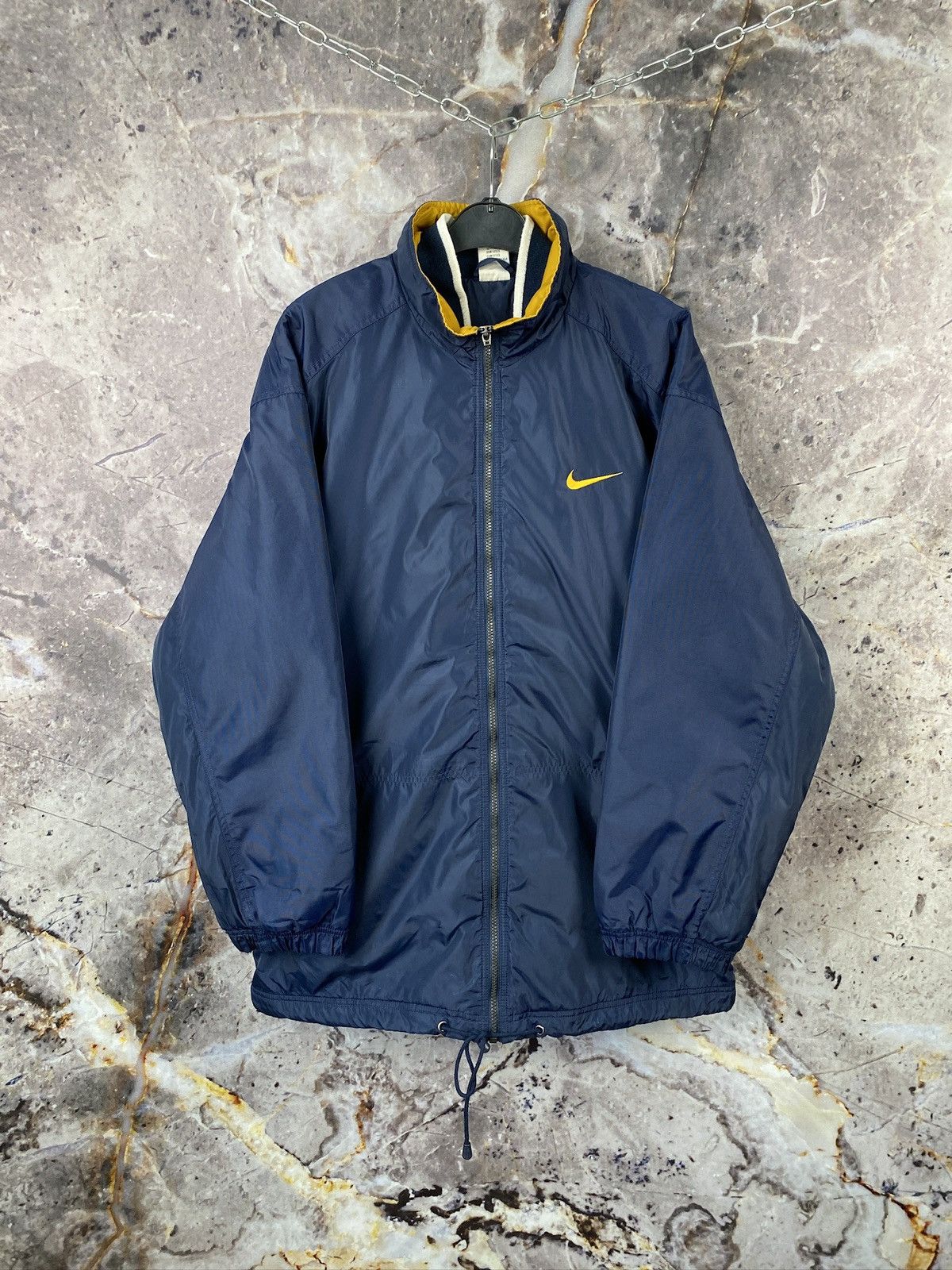 Vintage Men’s Nike Swoosh Jacket Vintage Retro 90s Size Large Size US L / EU 52-54 / 3 - 1 Thumbnail