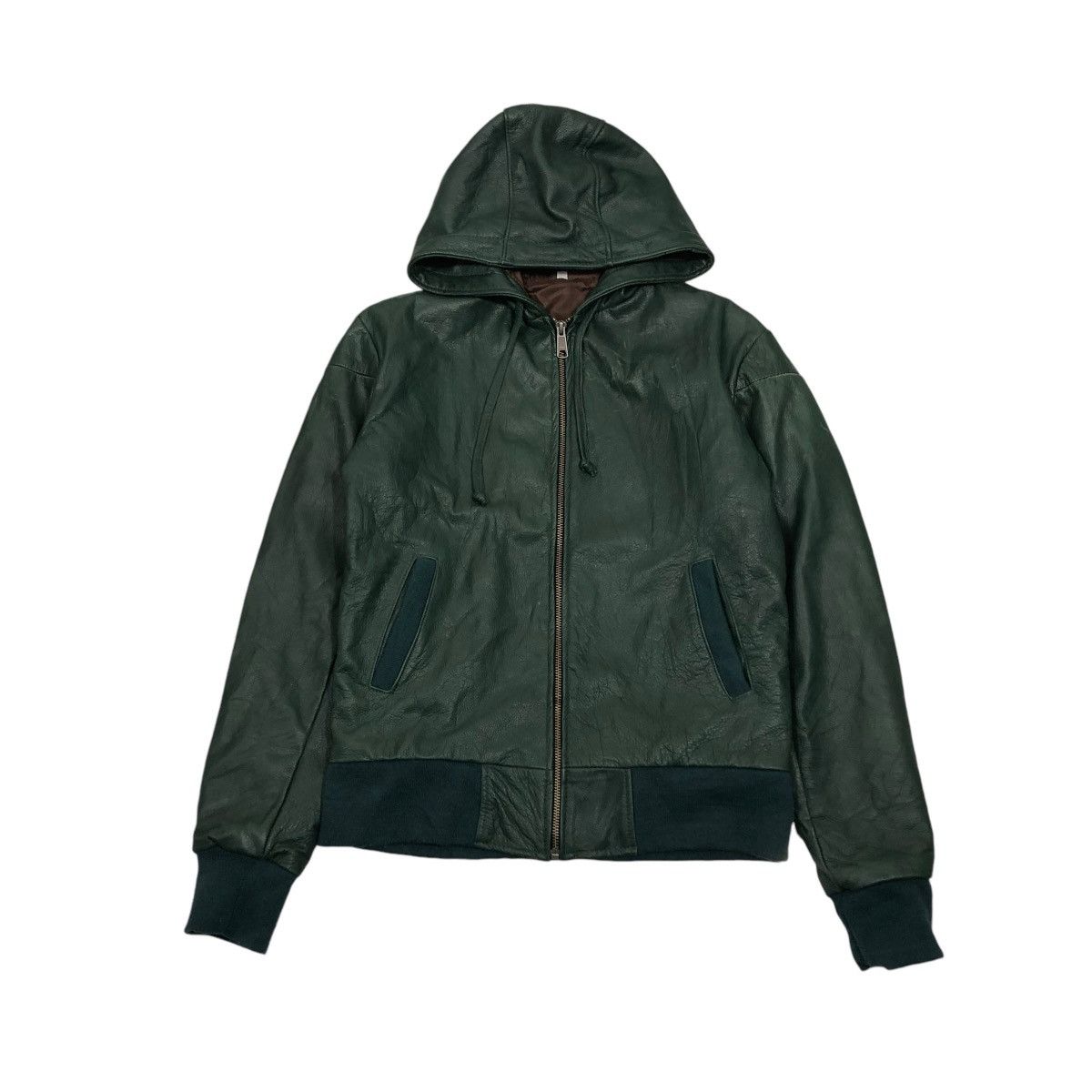 Japanese Brand 🔥UNKNOWN BRAND JAPANESE CROPPED LEATHER JACKET ISSEY MIYAKE Size US S / EU 44-46 / 1 - 1 Thumbnail
