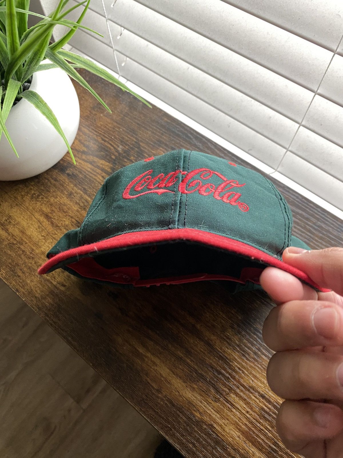 Vintage Vintage 90s Coca Cola Snapback Hat Size ONE SIZE - 4 Thumbnail