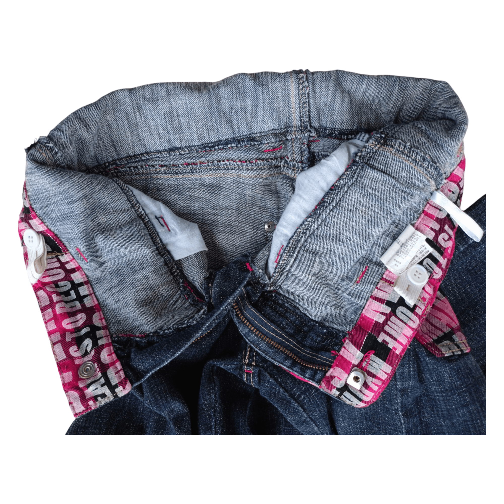 Japanese Brand × Vintage Classic Japanese Jeans Patchwork High Waist Vintage Denim Size 28" / US 6 / IT 42 - 8 Thumbnail