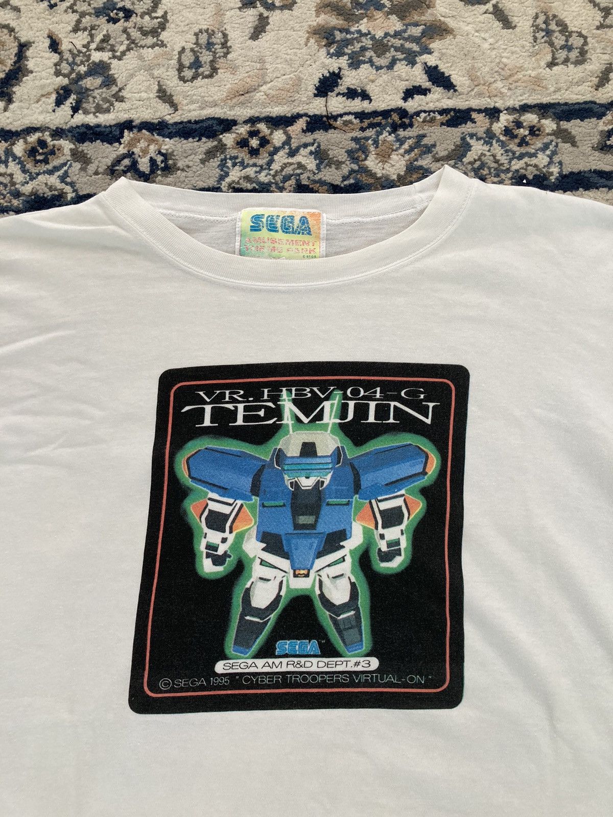 Playstation × Vintage Vintage 1995 Sega Virtual On: Cyber Troopers Size US XL / EU 56 / 4 - 4 Thumbnail