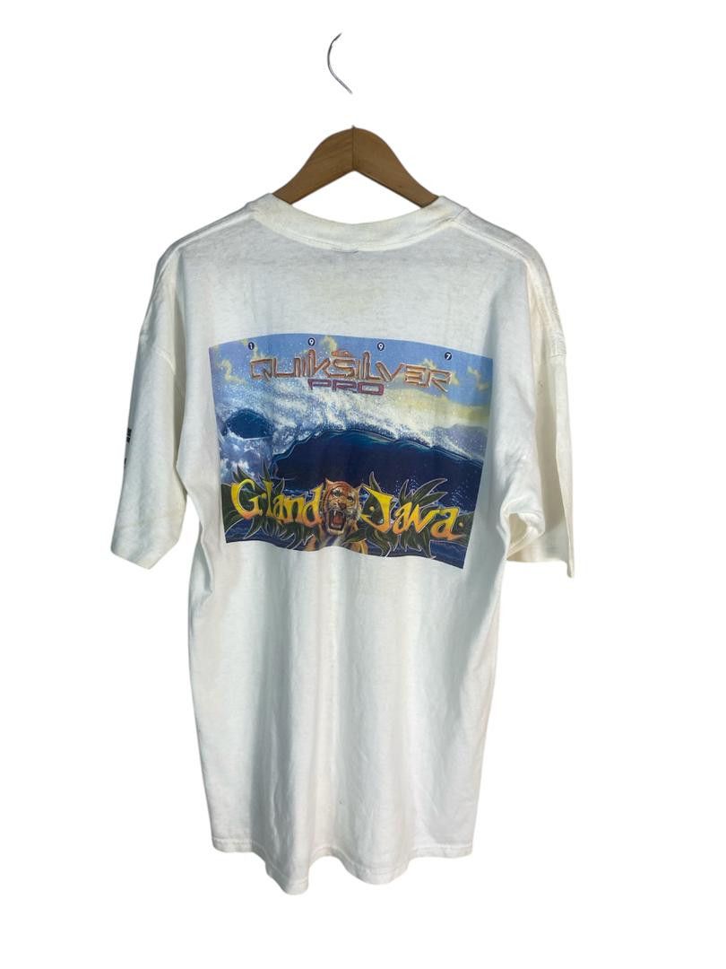 Quiksilver Vintage quicksilver tshirt made in usa Size US L / EU 52-54 / 3 - 1 Thumbnail