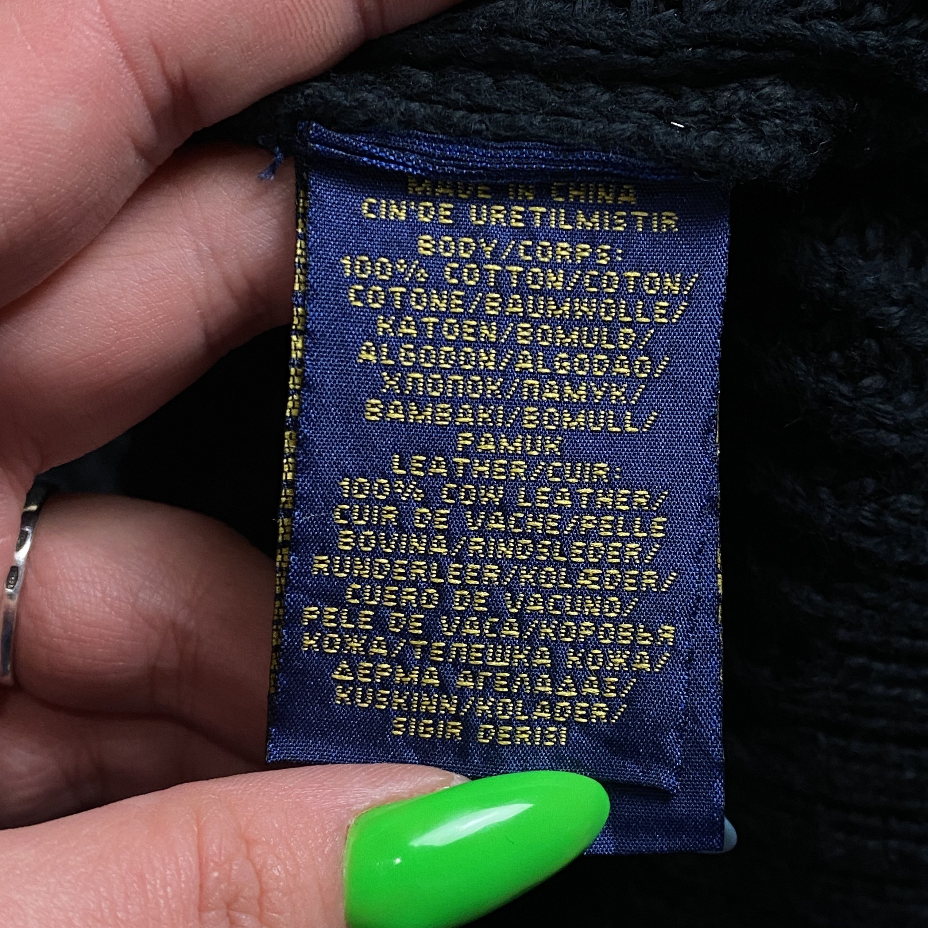 Polo Ralph Lauren × Ralph Lauren Women’s Cardigan Sweater Polo Ralph Lauren Size M Black Size M / US 6-8 / IT 42-44 - 5 Thumbnail