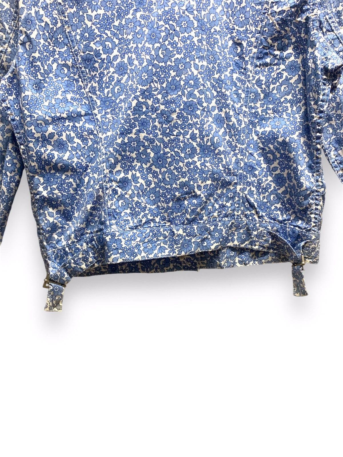 Tommy Hilfiger TOMMY HILFIGER Croptop Denim Jacket Fullprint Flower Size S / US 4 / IT 40 - 12 Thumbnail