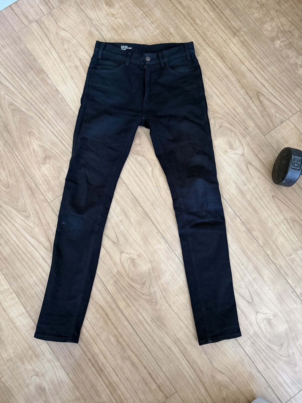 Celine SS19 SK001 mid-waist skinny jeans
