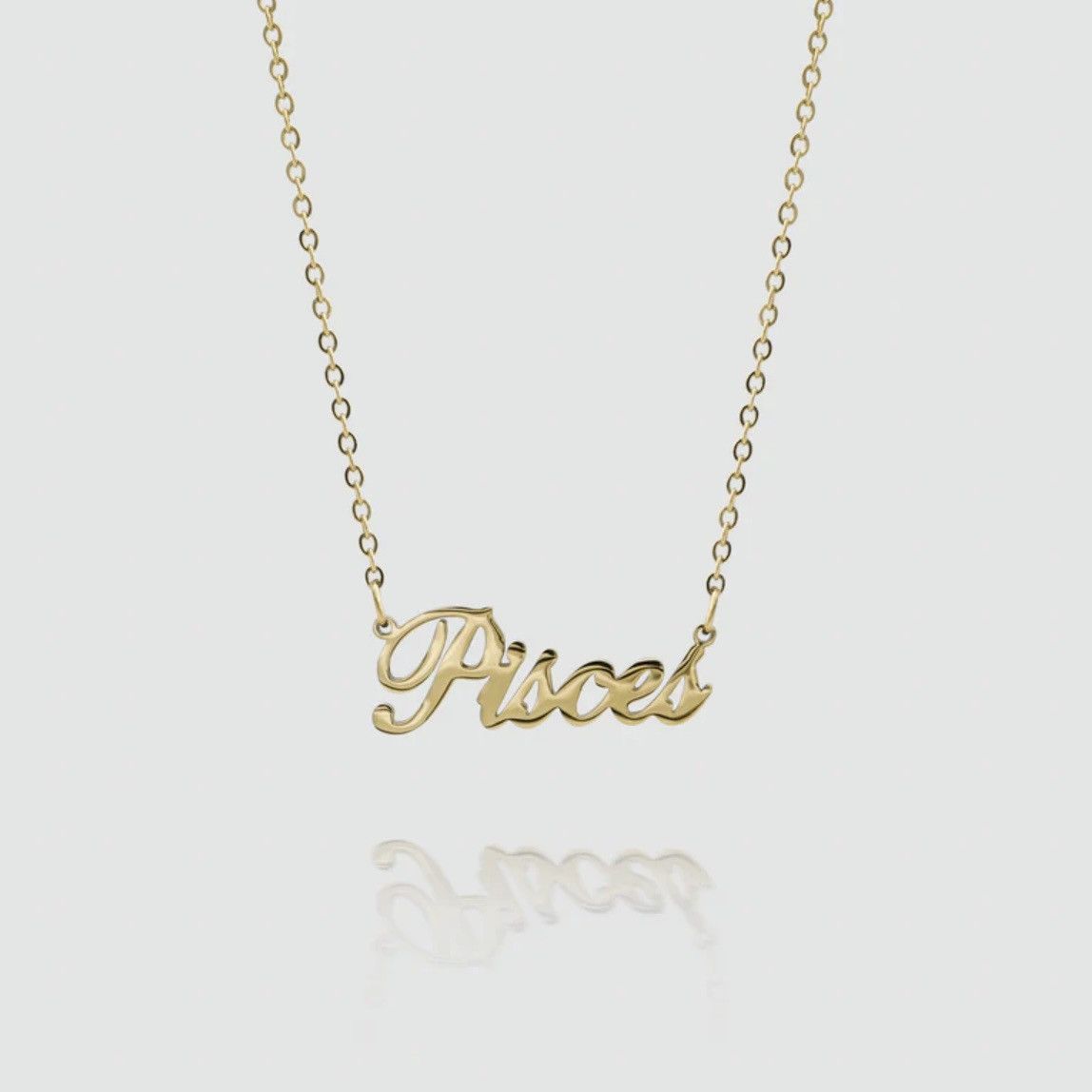 Other × Vintage Zodiac name necklace gold Size ONE SIZE - 1 Preview