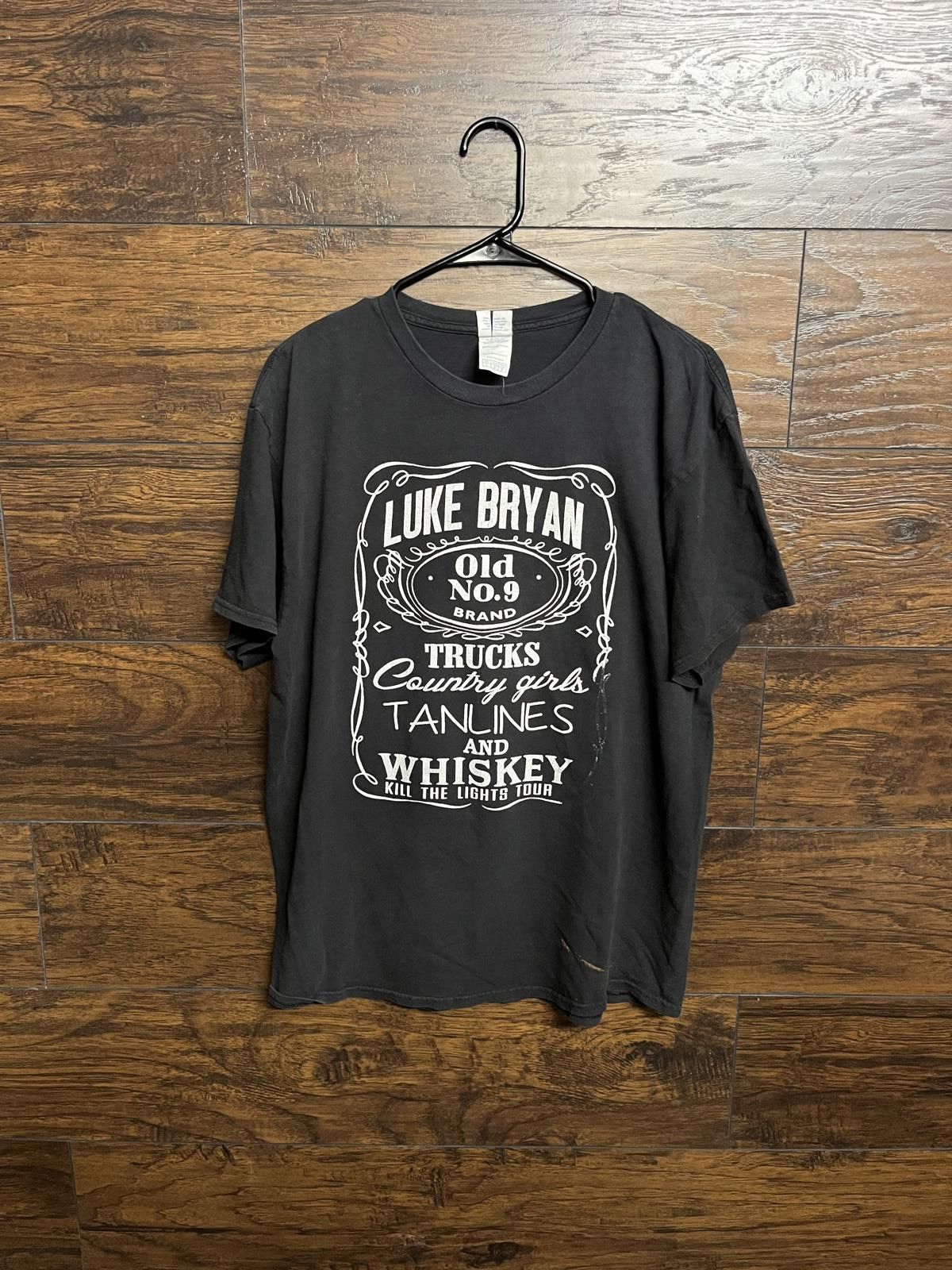 Designer Luke Bryan Old No. 9 Kill the Lights Tour 2016 Whiskey - L Size US L / EU 52-54 / 3 - 1 Thumbnail