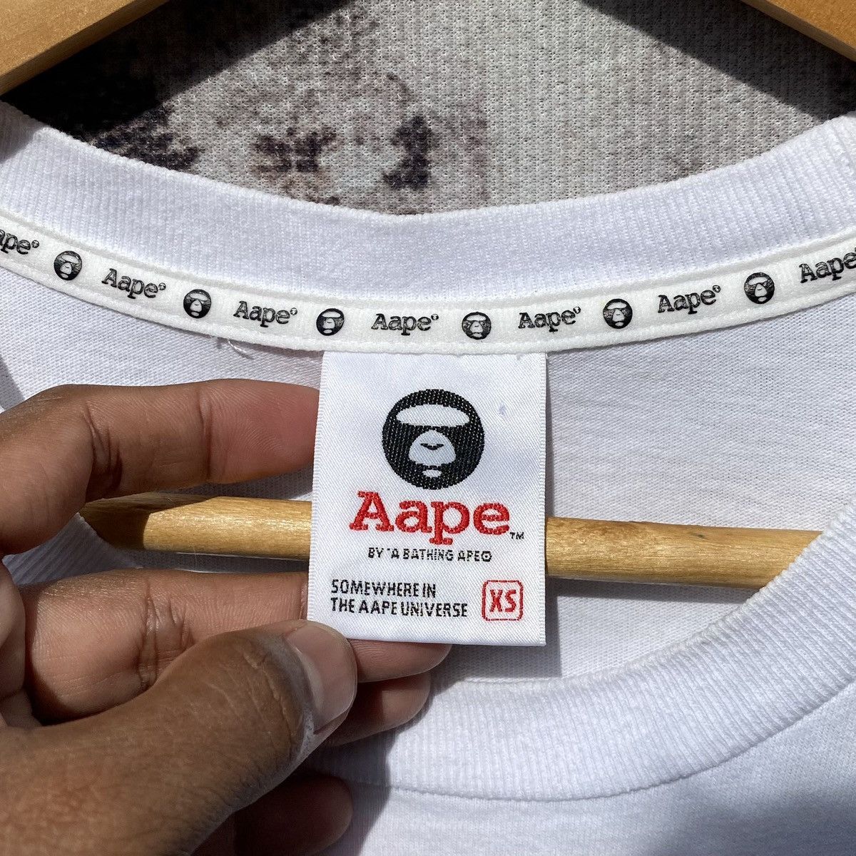 Aape Aape By A Bathing Ape Camo Shirt Back Hit Apunvs Spec Ap01 Size US XS / EU 42 / 0 - 17 Thumbnail