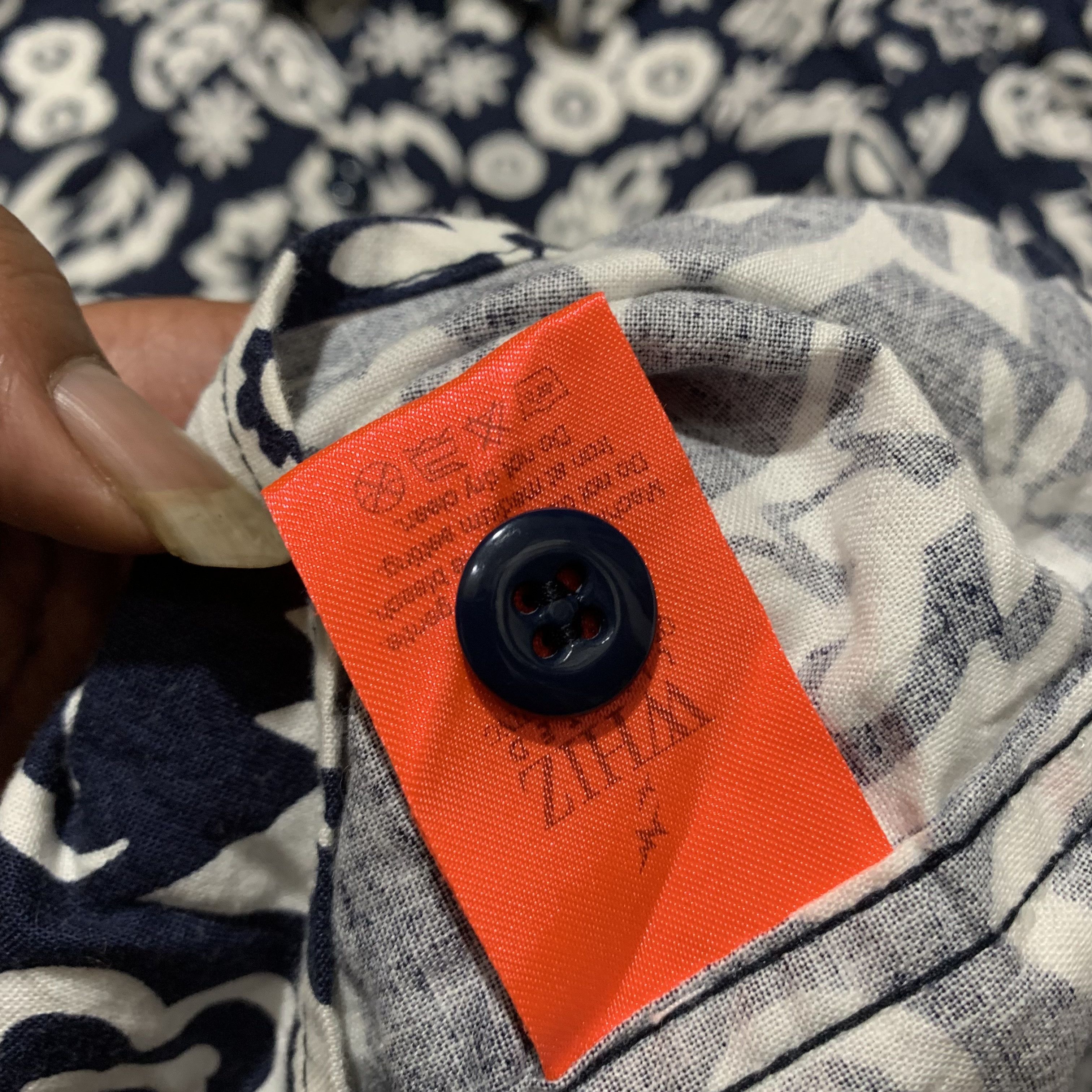 Japanese Brand 2000s Archive Whiz ifsixwasnine paisley pattern button shirt Size US M / EU 48-50 / 2 - 6 Thumbnail