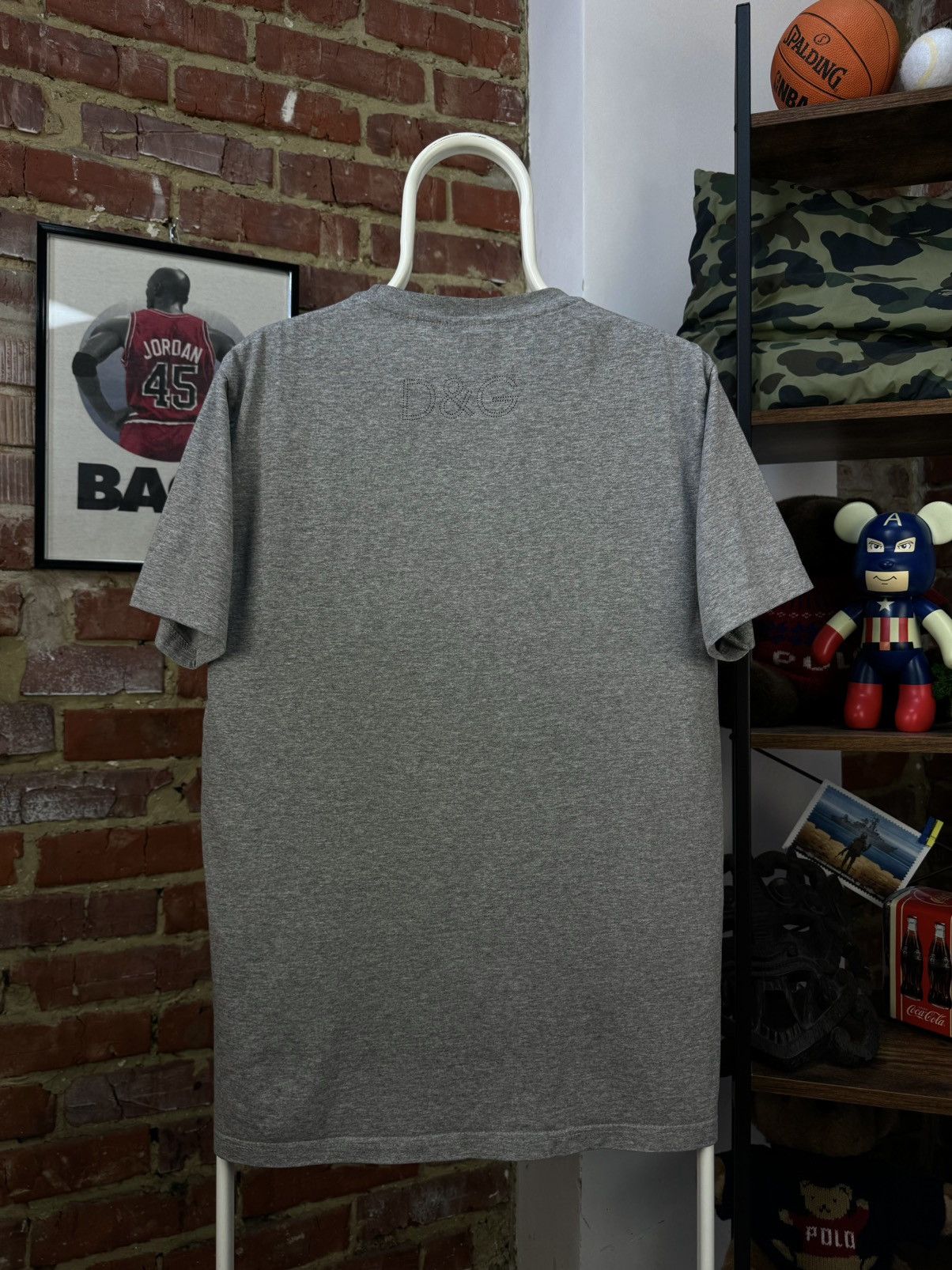 Dolce & Gabbana × Vintage DOLCE GABBANA Vintage Printed Short Sleeve T-Shirt Size US M / EU 48-50 / 2 - 6 Thumbnail
