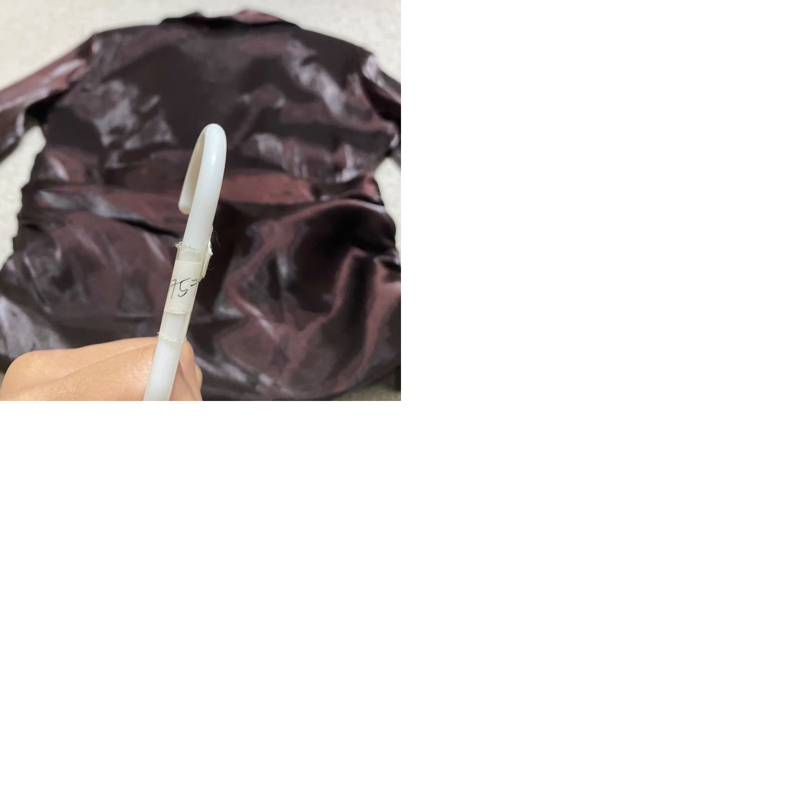Coldwater Creek VINTAGE Coldwater Creek Blazer Women 12 Brown Satin 3/4 Sleeve Short NWT Jacket Ruched Wing Collar Dressy Business Casual jacket Size XL / US 12-14 / IT 48-50 - 9 Thumbnail