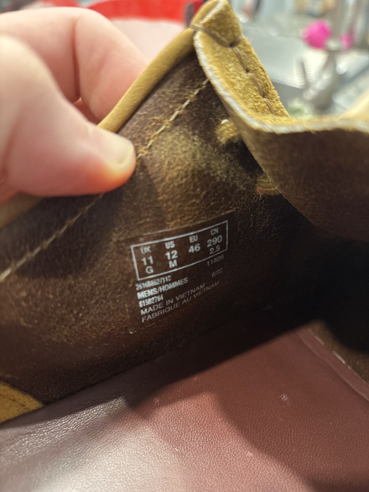 Clarks Clarks Originals Wallabee – Oak Harry Suede – Size 12 Size US 12 / EU 45 - 6 Thumbnail
