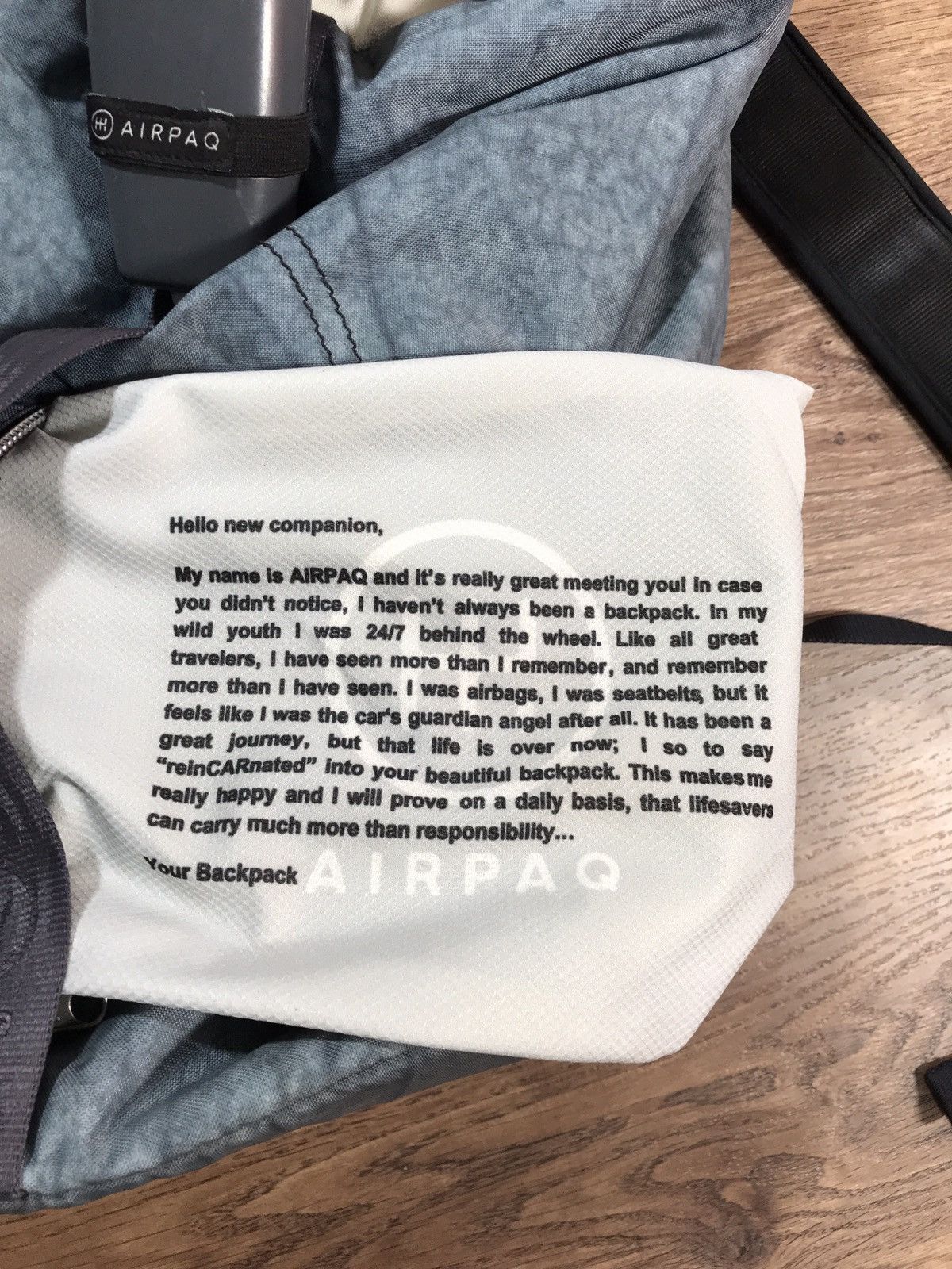 Japanese Brand × Vintage Airpaq Backpack Roll Top Eco From Auto Waste Size ONE SIZE - 23 Thumbnail