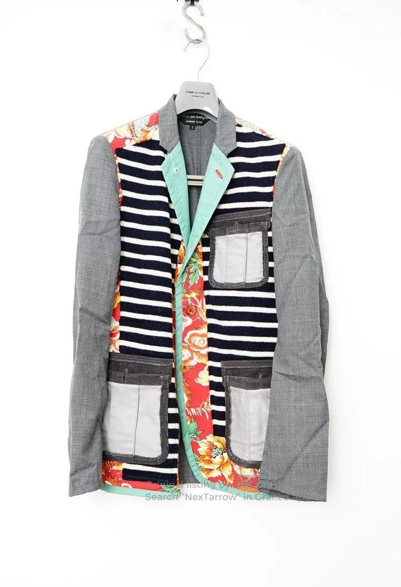 Comme des Garcons Comme des Garcons Phoenix Patchwork Blazer. Size US S / EU 44-46 / 1 - 1 Thumbnail